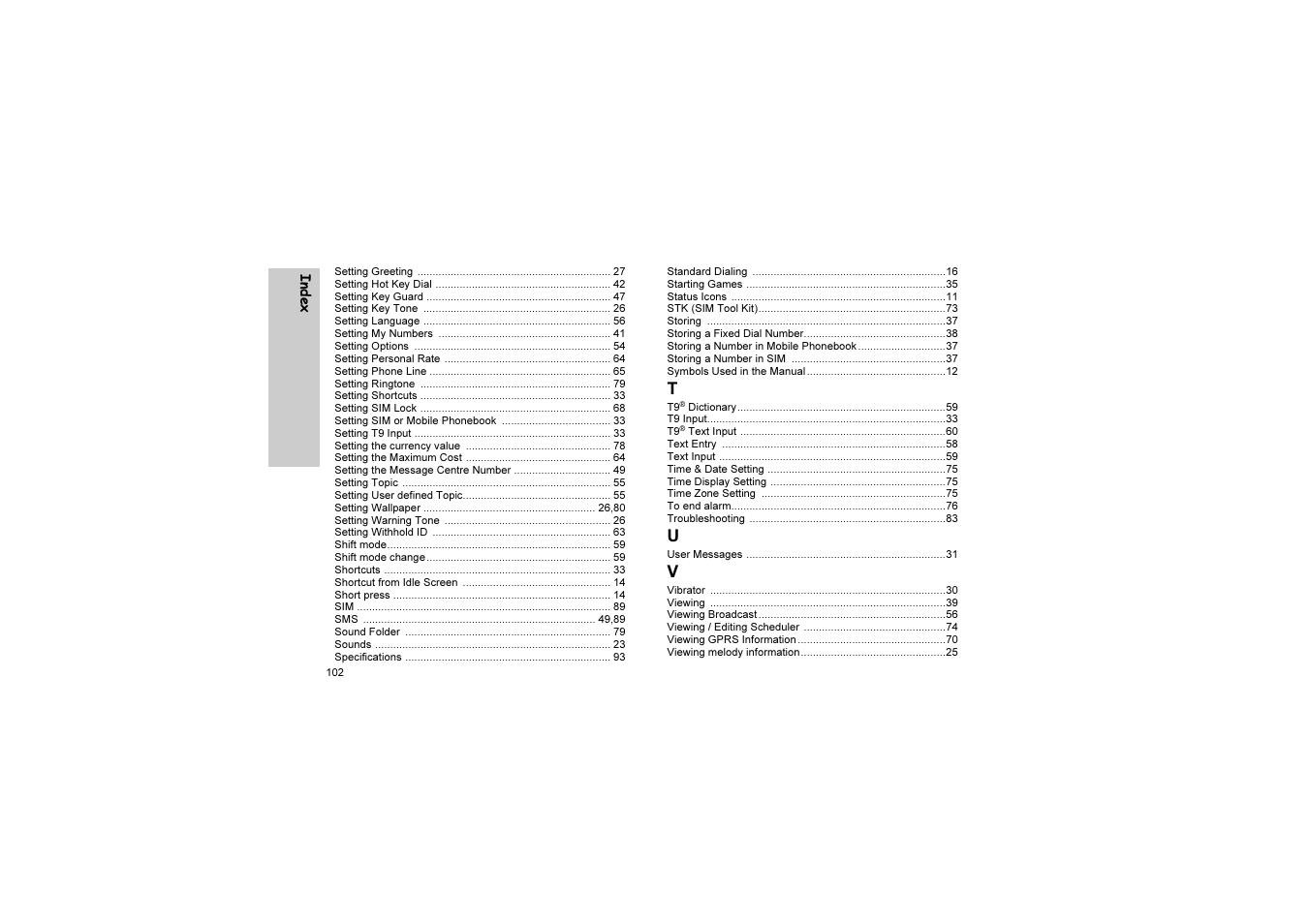 Panasonic EB-G51U User Manual | Page 105 / 108