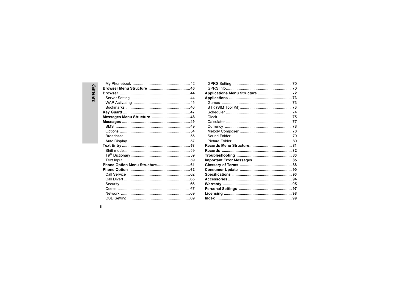 Panasonic EB-G51U User Manual | Page 3 / 108
