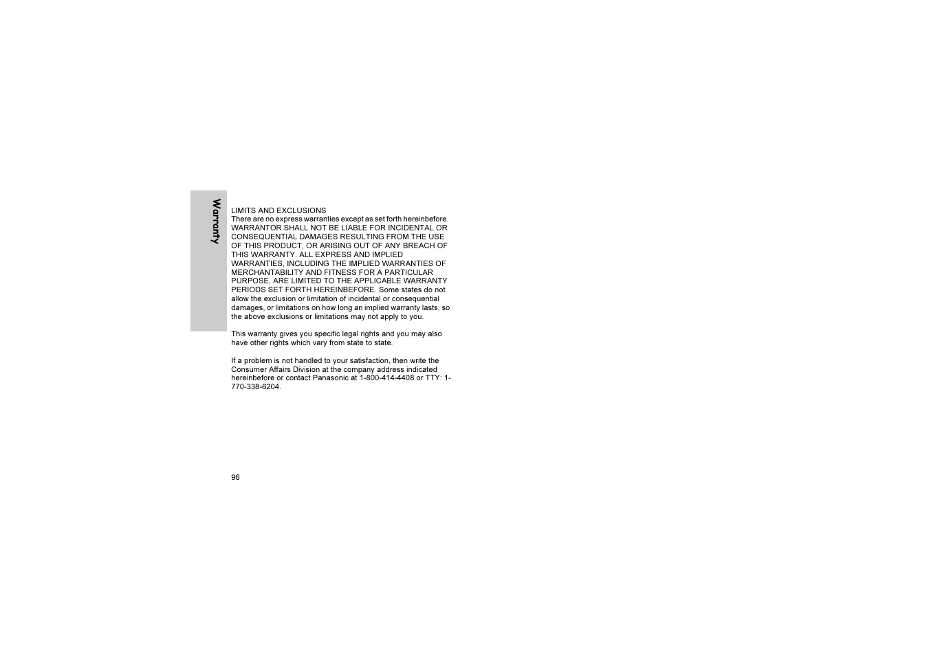 Panasonic EB-G51U User Manual | Page 99 / 108