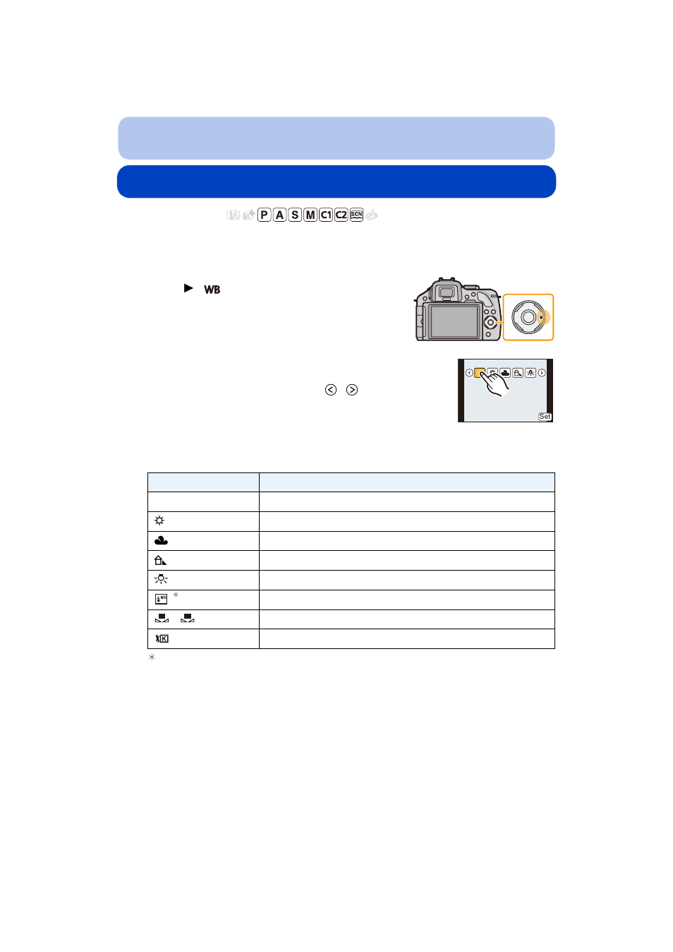 Adjusting the white balance, P106) | Panasonic DMC-G5 User Manual | Page 106 / 232