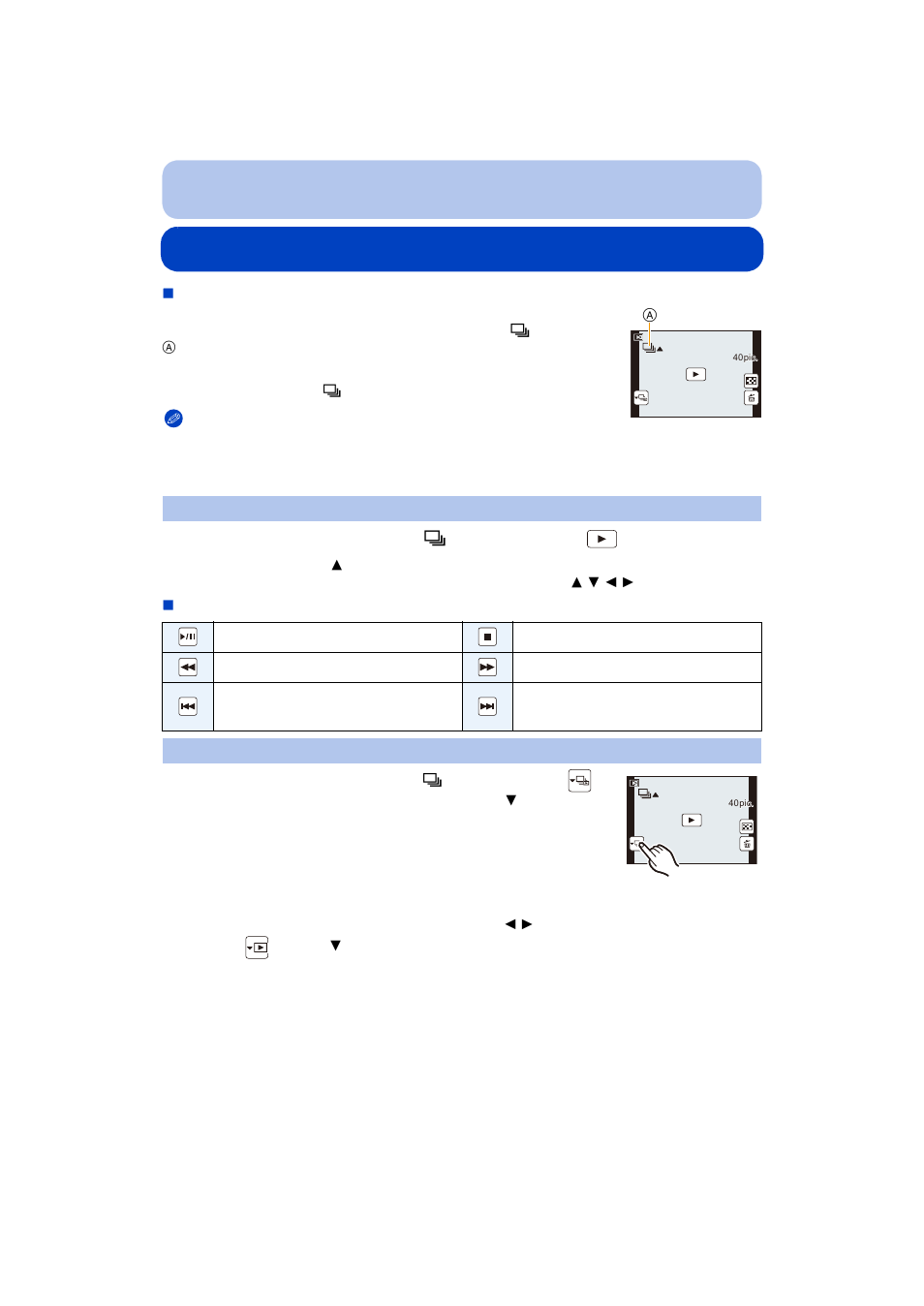 Playback/editing, Playing back burst pictures, Group | P173) | Panasonic DMC-G5 User Manual | Page 173 / 232