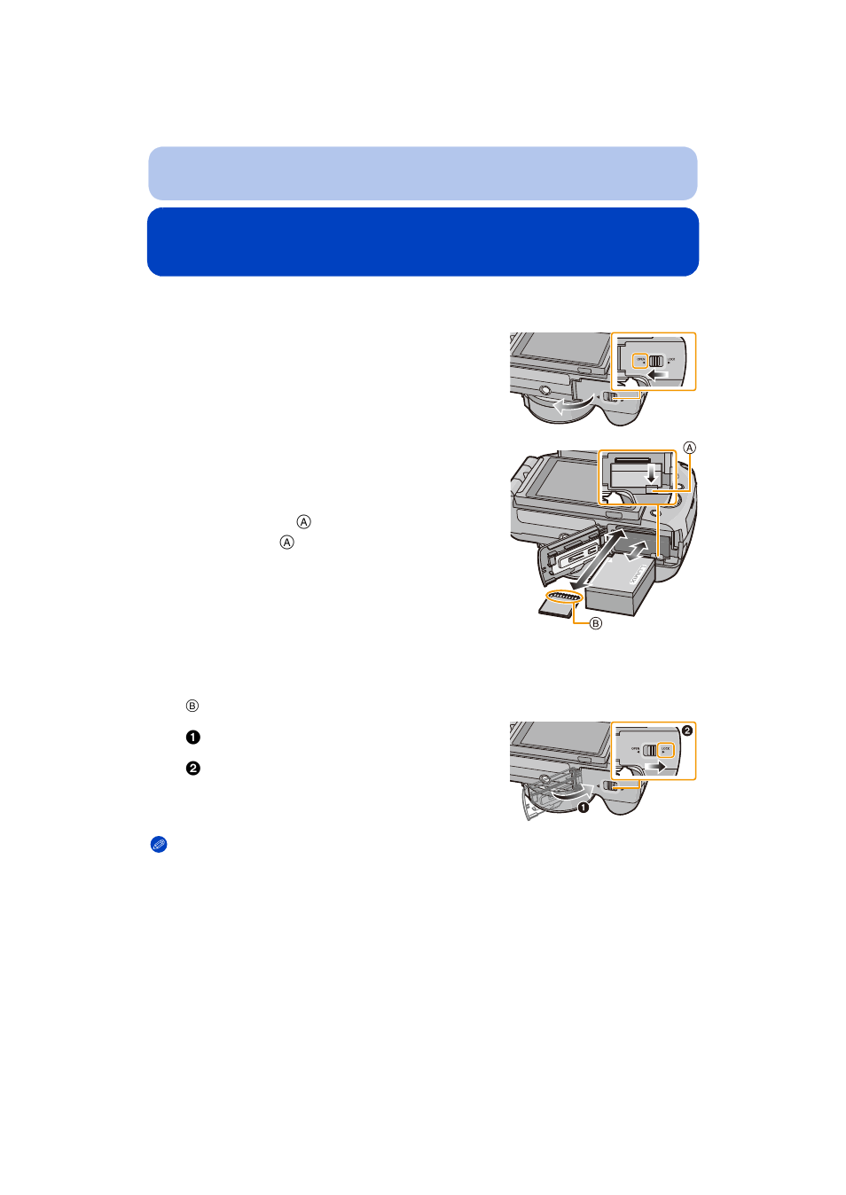 P26), Release lever | Panasonic DMC-G5 User Manual | Page 26 / 232