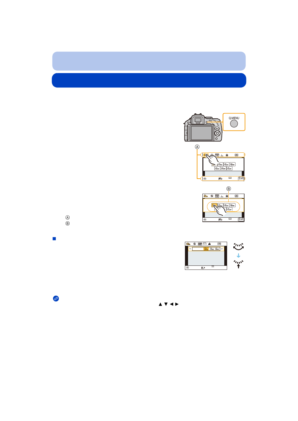 Setting the quick menu, P68) | Panasonic DMC-G5 User Manual | Page 68 / 232