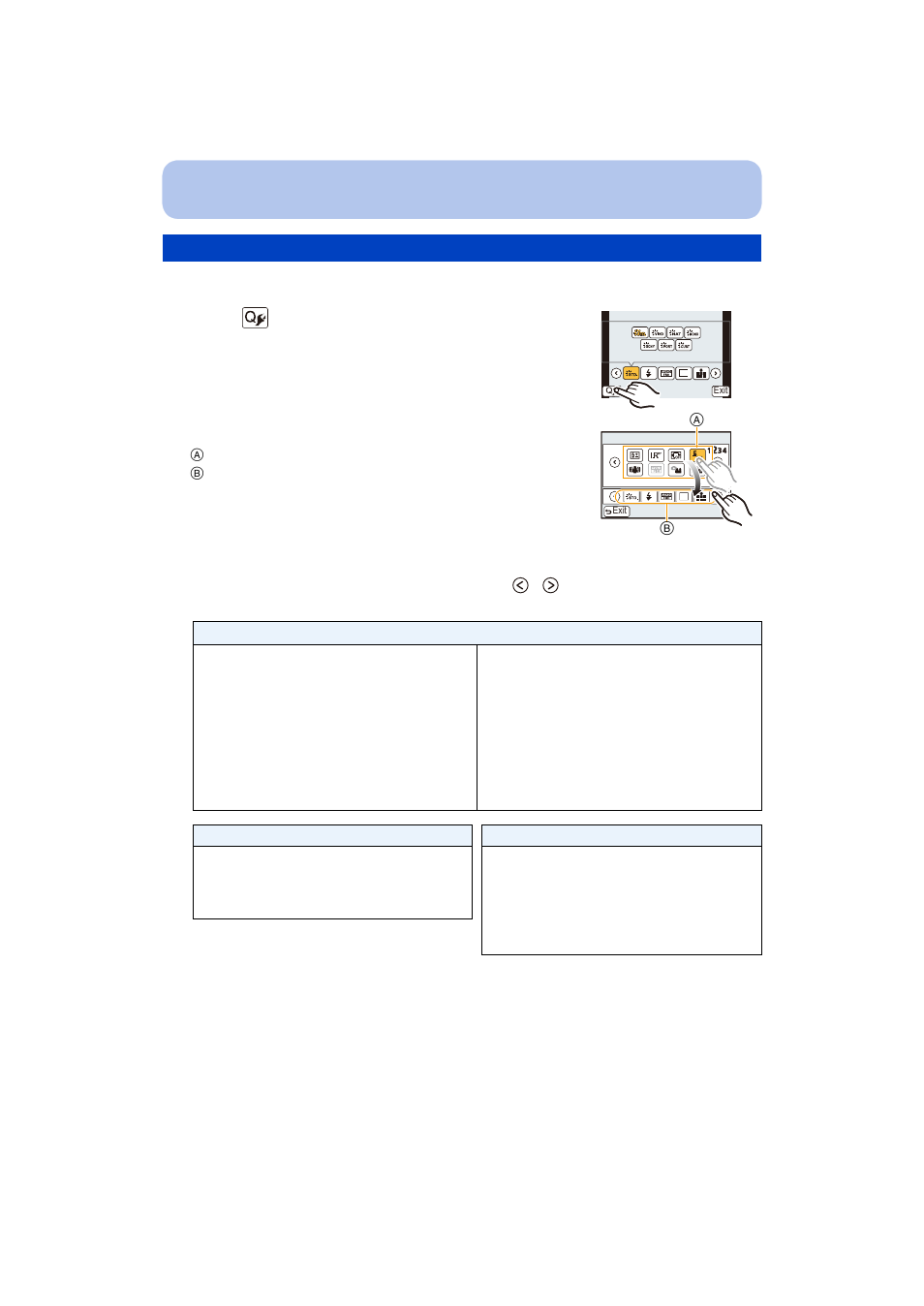 Change the quick menu to your preferred item | Panasonic DMC-G5 User Manual | Page 69 / 232