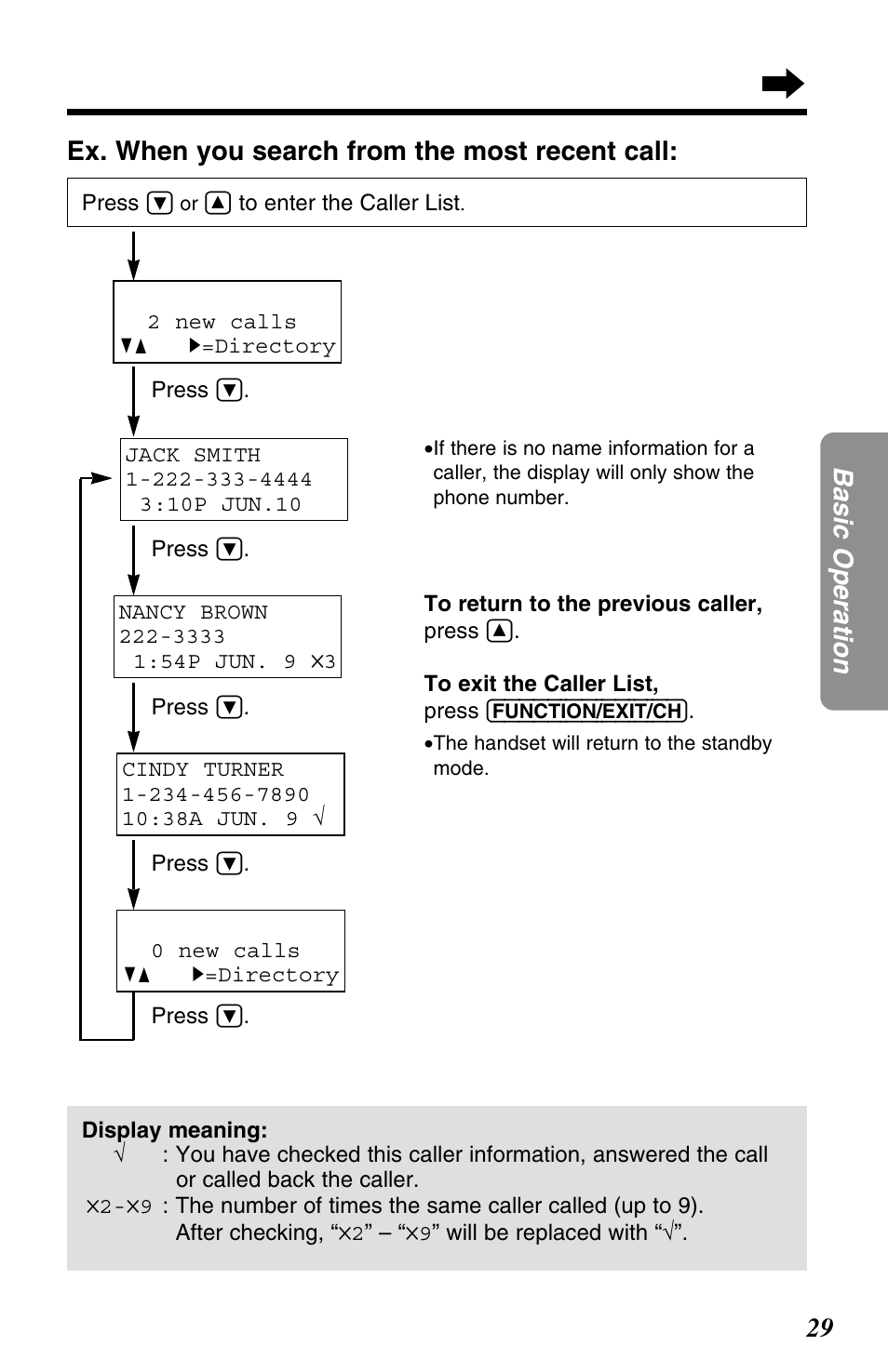 Panasonic KX-TG2563F User Manual | Page 29 / 68