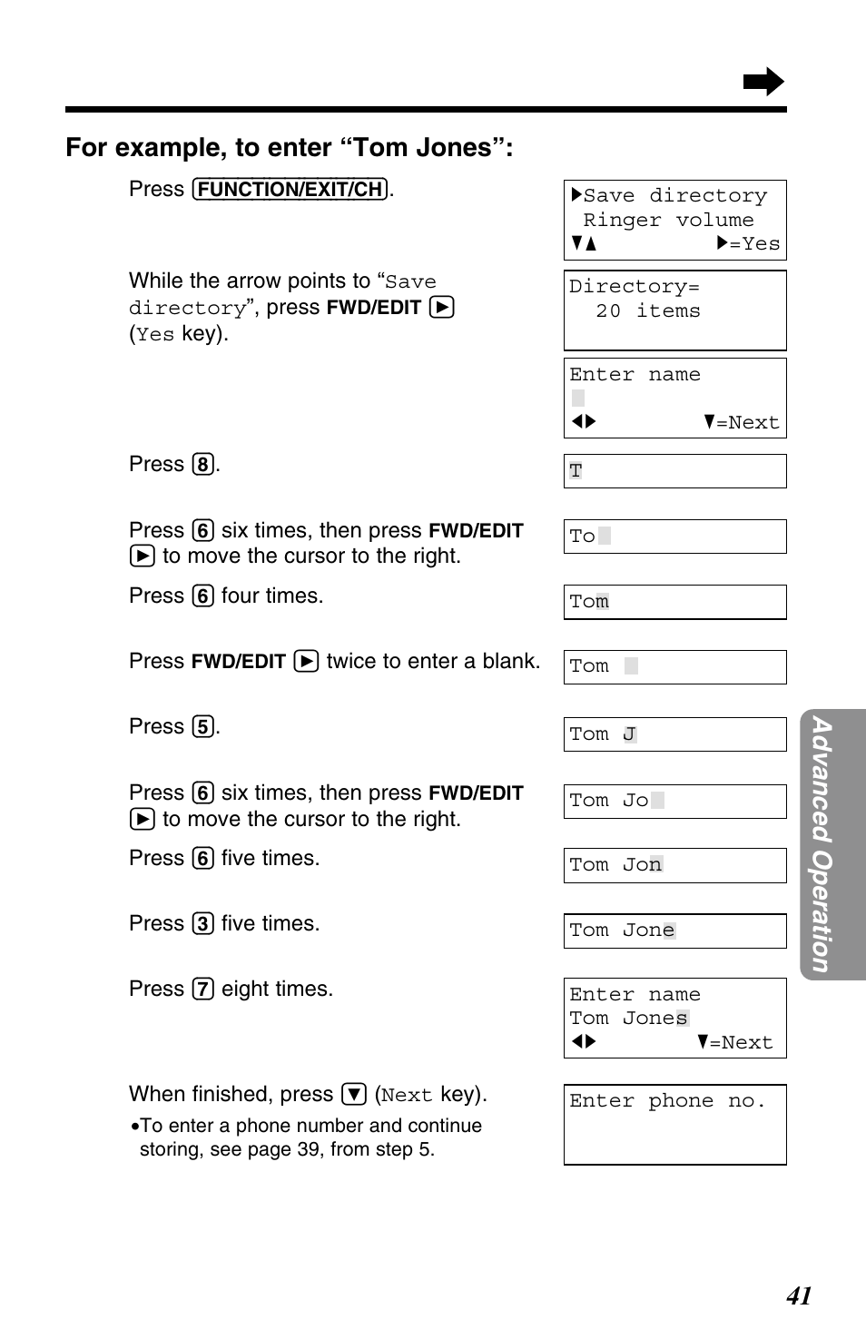 Panasonic KX-TG2563F User Manual | Page 41 / 68