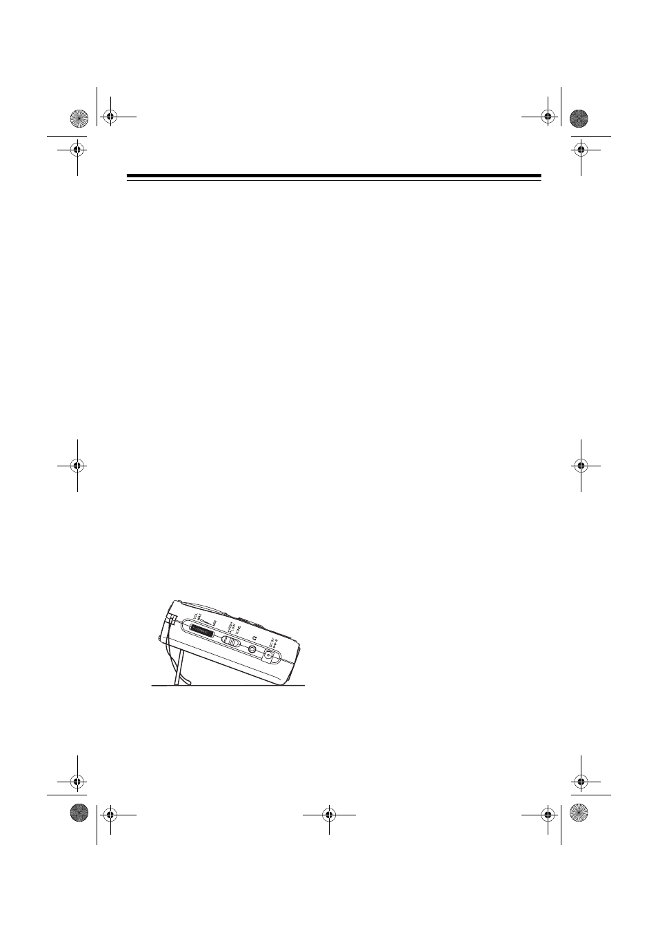 Using the stand, Traffic safety | Panasonic 12-808 User Manual | Page 5 / 12