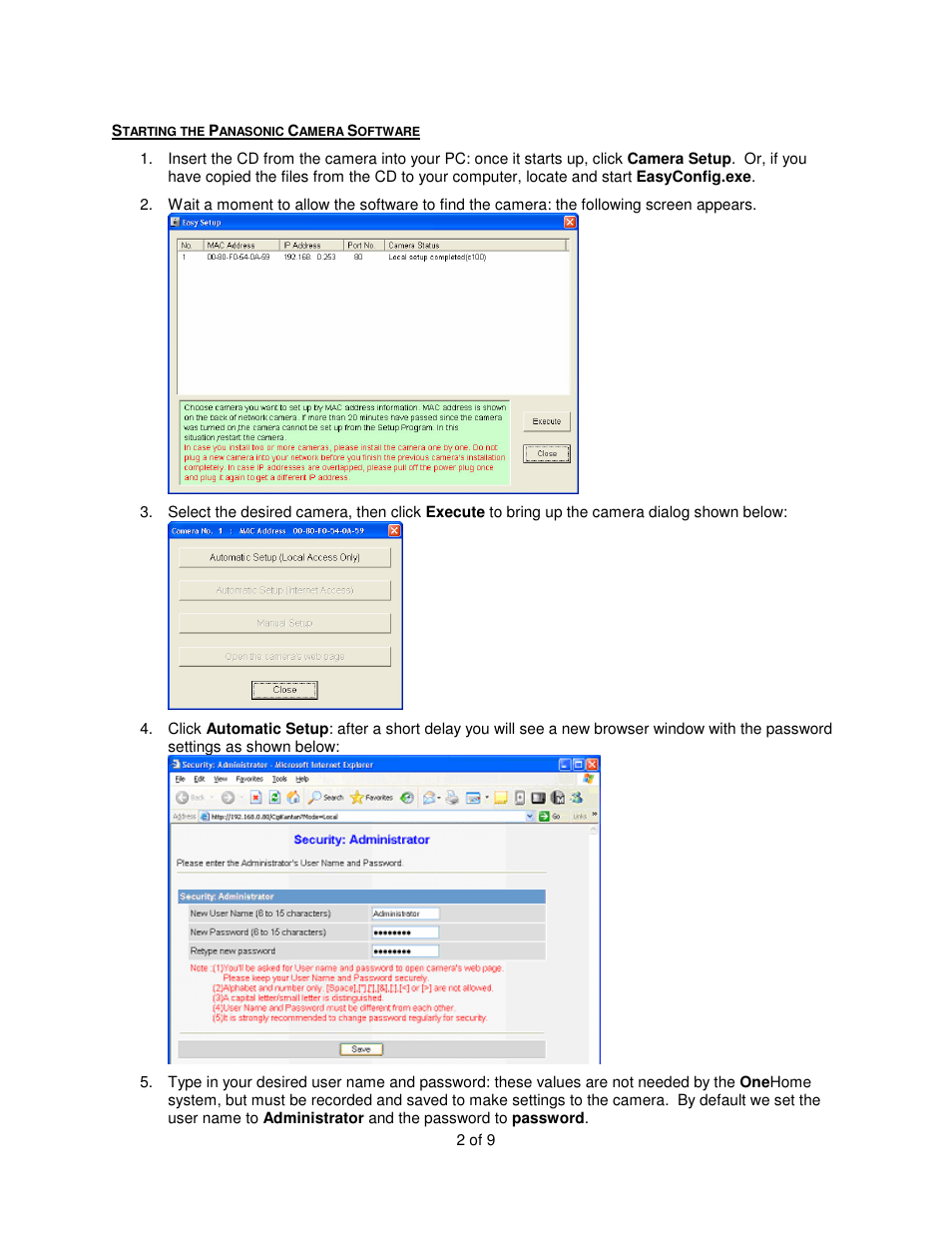 Panasonic BB-HCM311A User Manual | Page 2 / 9