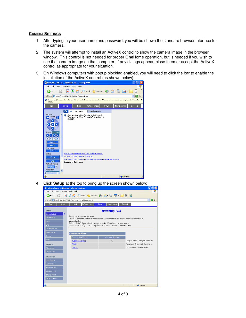 Panasonic BB-HCM311A User Manual | Page 4 / 9