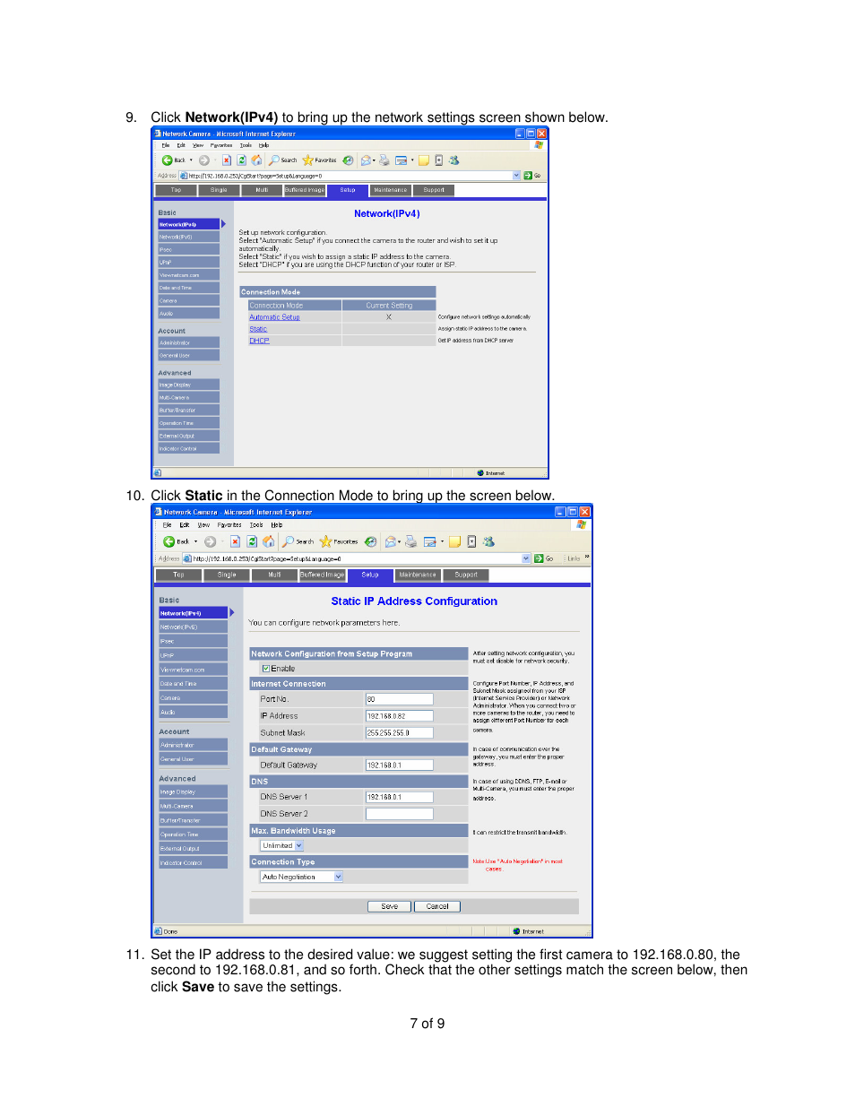 Panasonic BB-HCM311A User Manual | Page 7 / 9