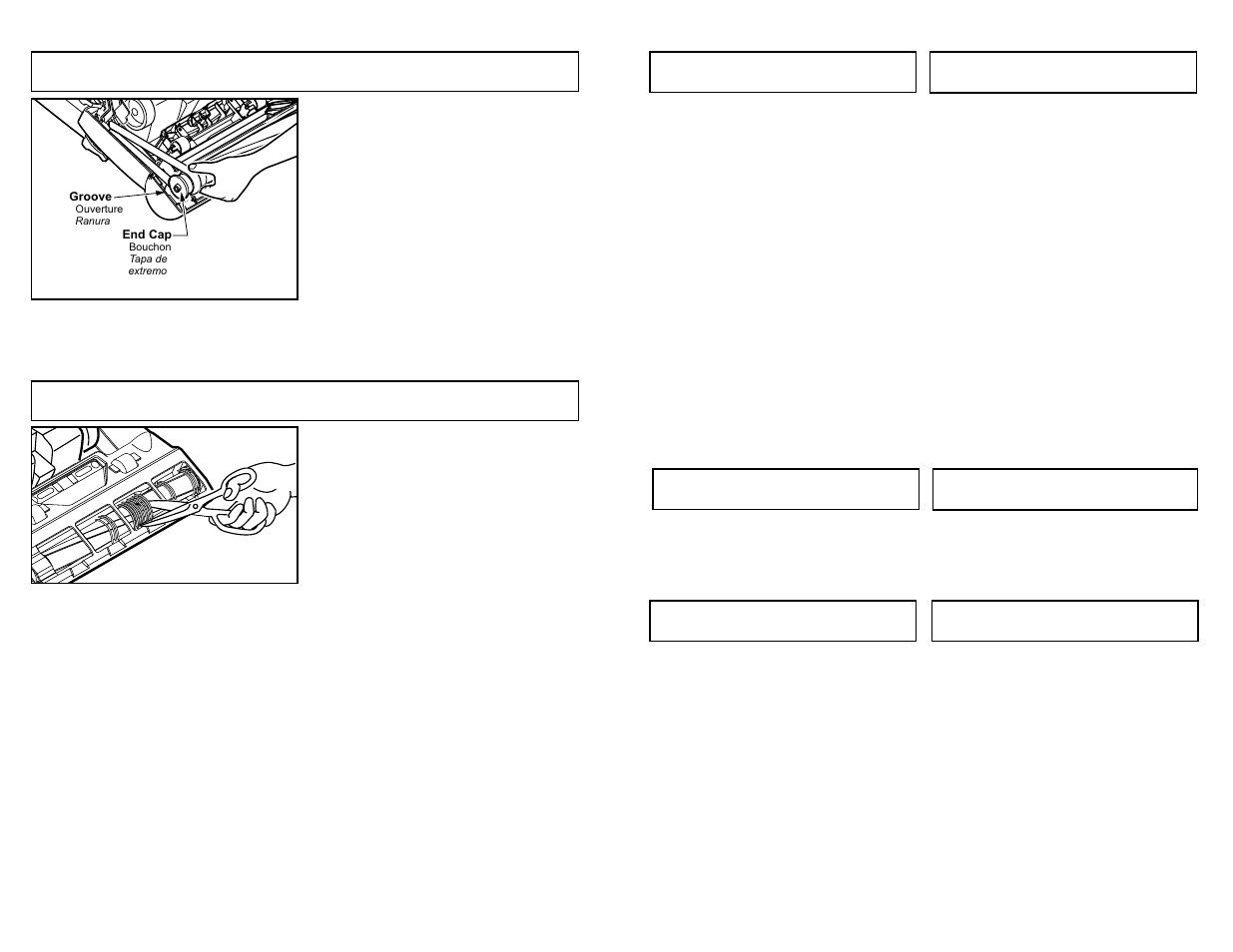 Cleaning agitator, Replacing belt | Panasonic MC-V5269 User Manual | Page 30 / 48