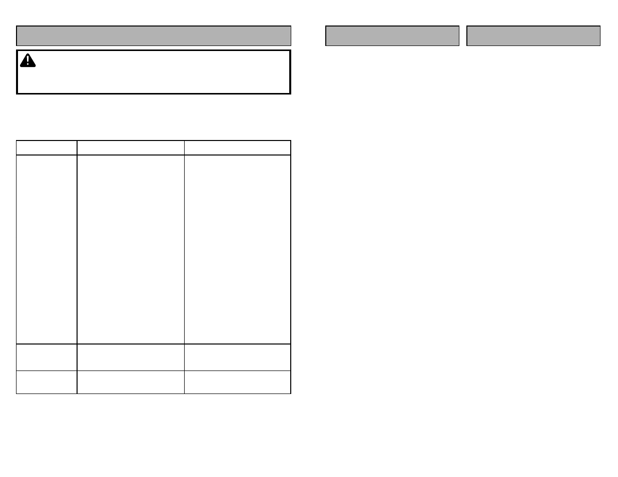 Antes de pedir servicio, Advertencia | Panasonic MC-V5269 User Manual | Page 40 / 48