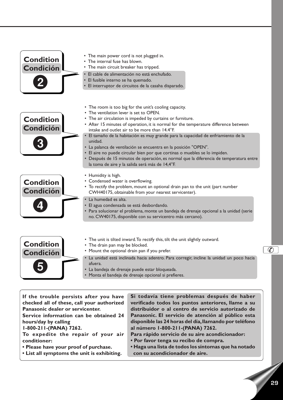 Panasonic CW-XC100AU User Manual | Page 31 / 32