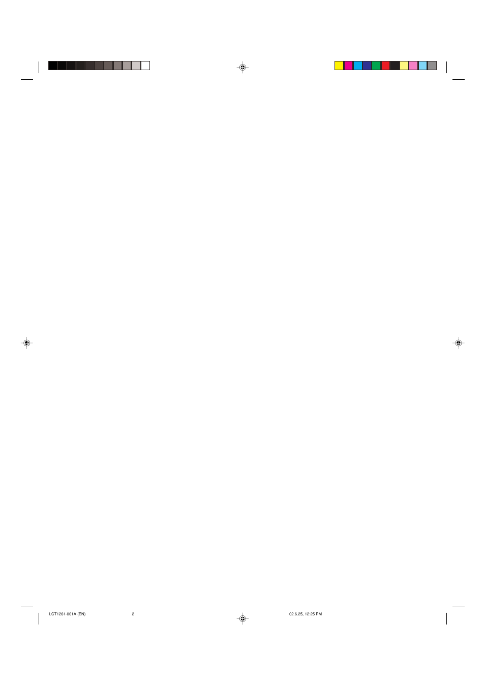 Panasonic BT-H1700AE User Manual | Page 2 / 29