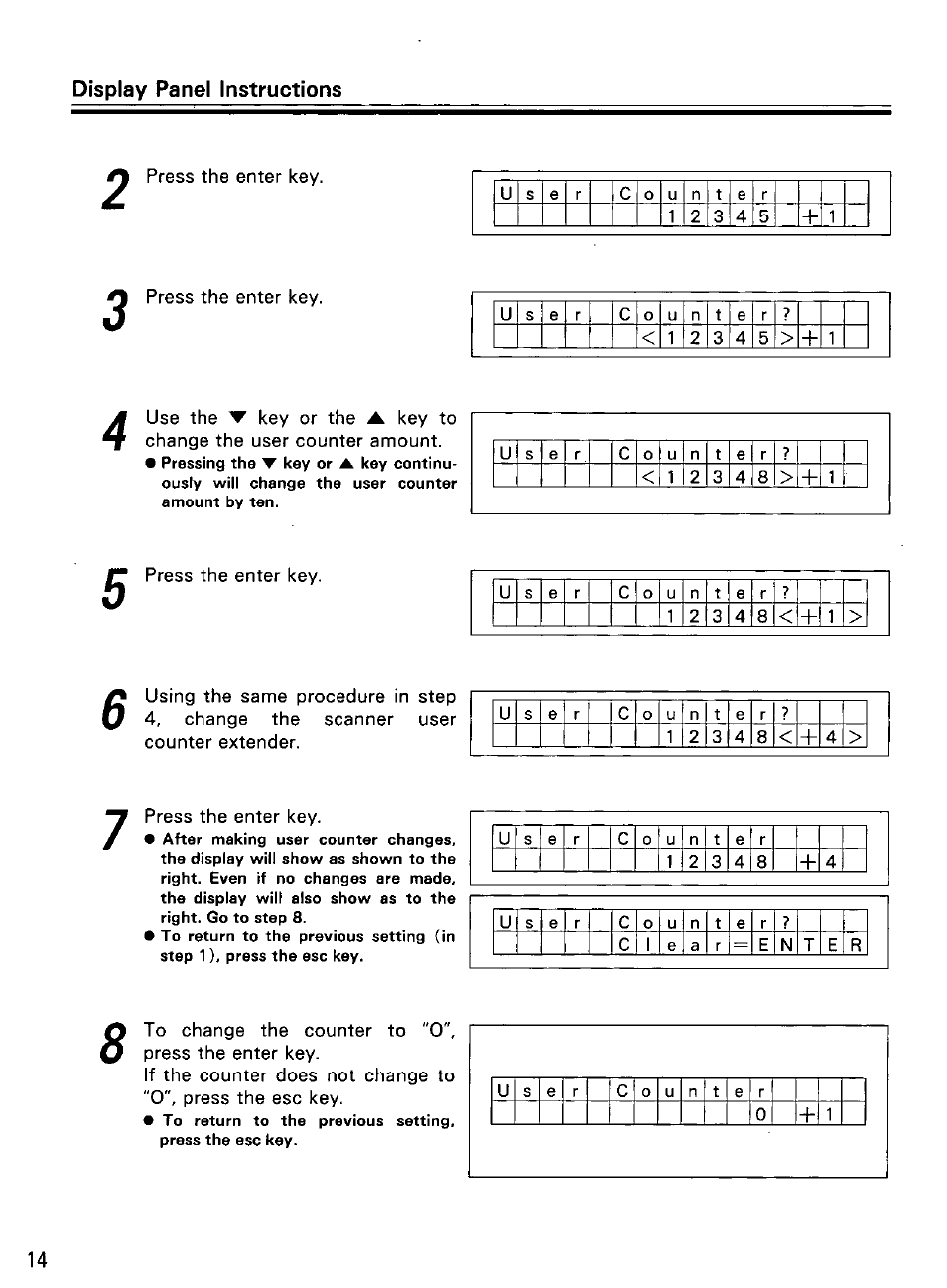Panasonic KV-SS855D User Manual | Page 14 / 48