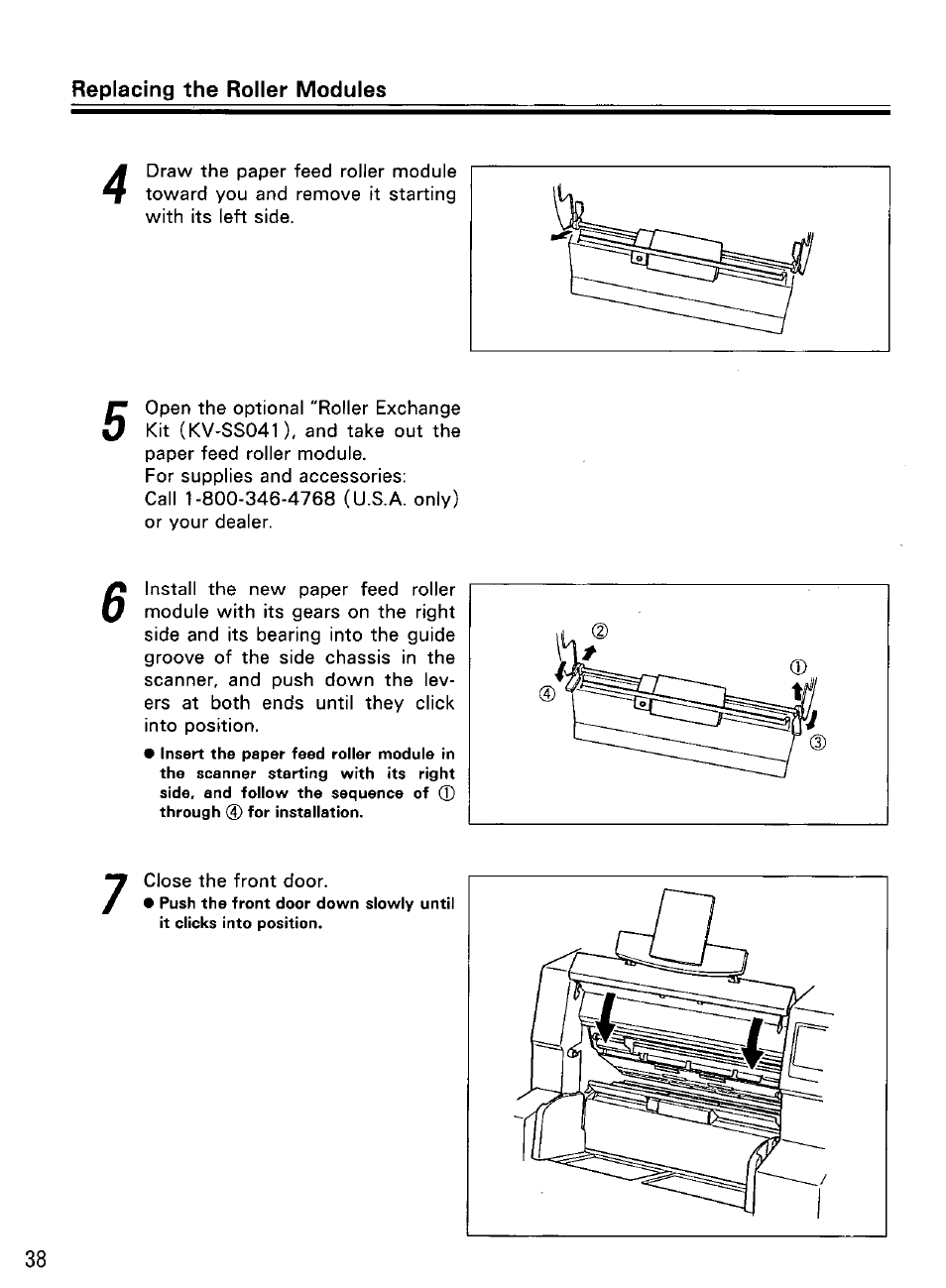 Panasonic KV-SS855D User Manual | Page 38 / 48