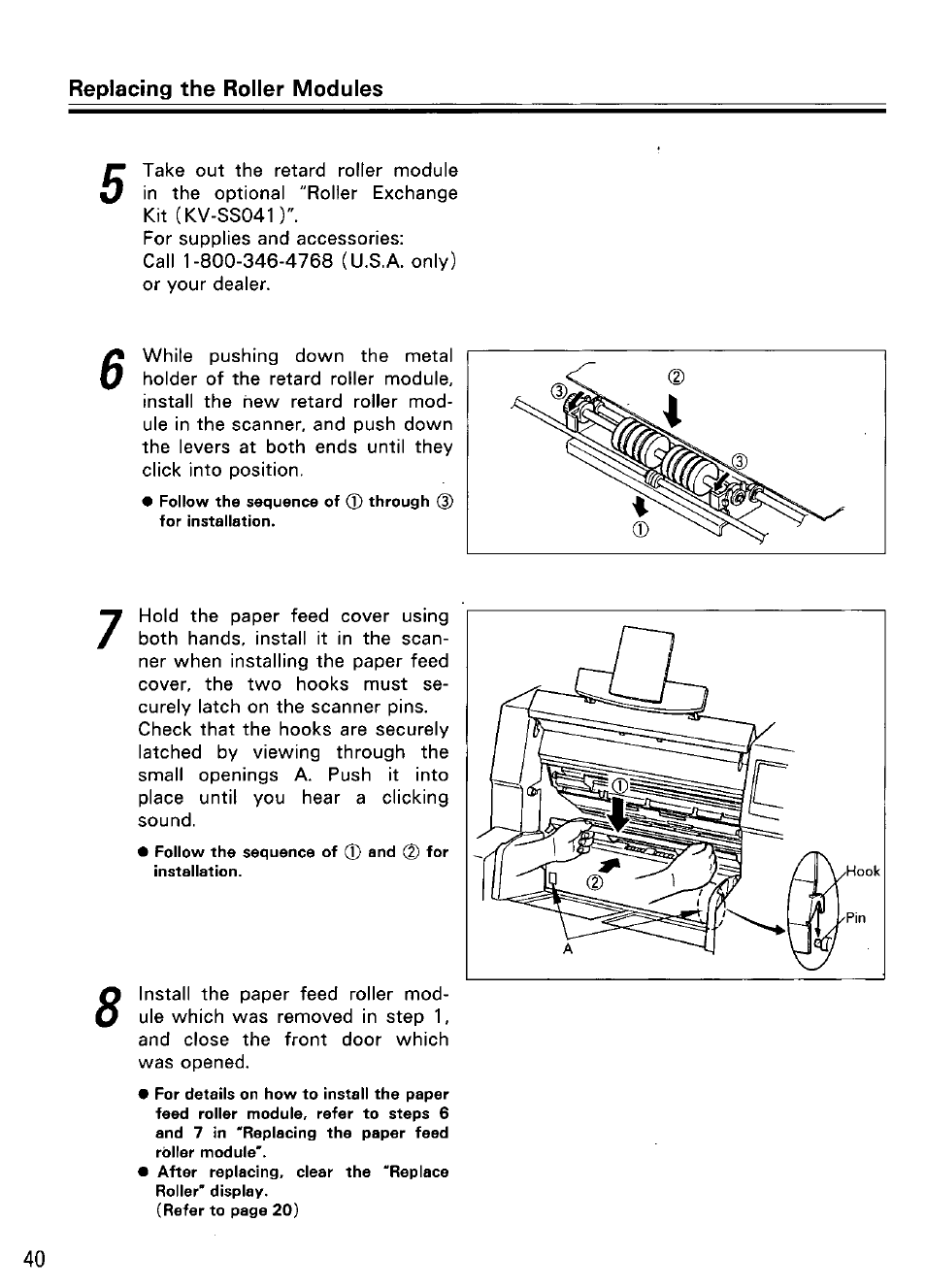 Panasonic KV-SS855D User Manual | Page 40 / 48