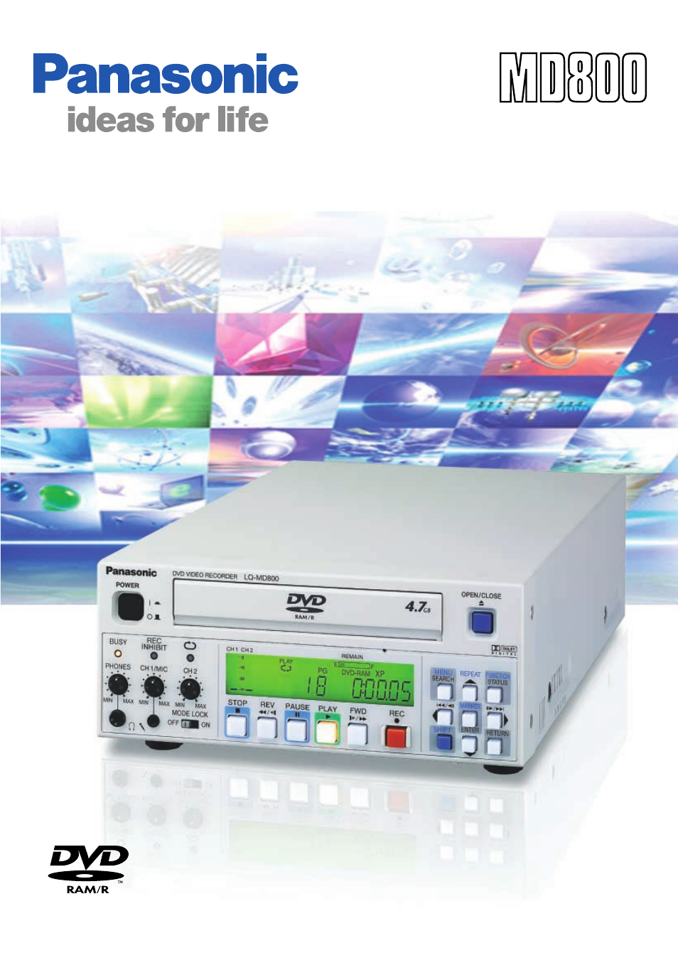 Panasonic LQ-MD800 User Manual | 4 pages