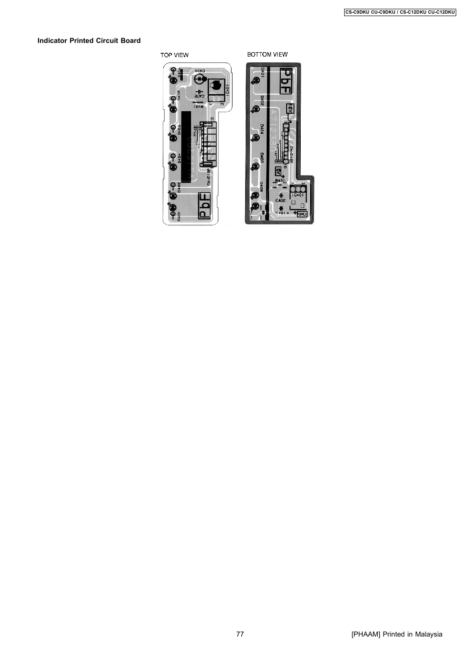 Panasonic CU-C12DKU User Manual | Page 77 / 77