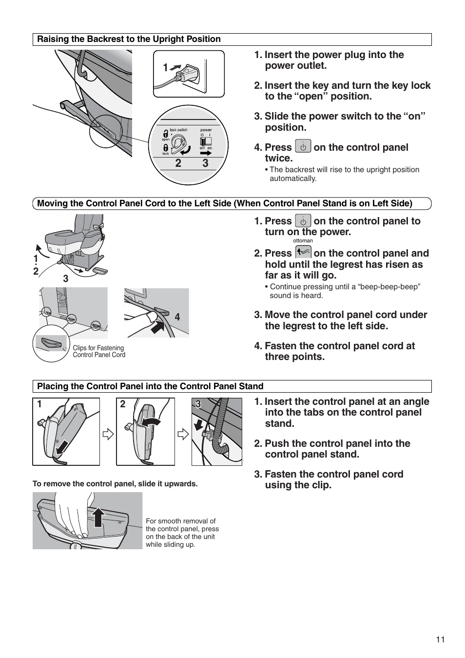 Panasonic EP3513 User Manual | Page 13 / 42