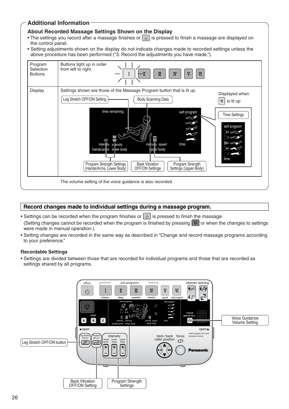 Additional information | Panasonic EP3513 User Manual | Page 28 / 42