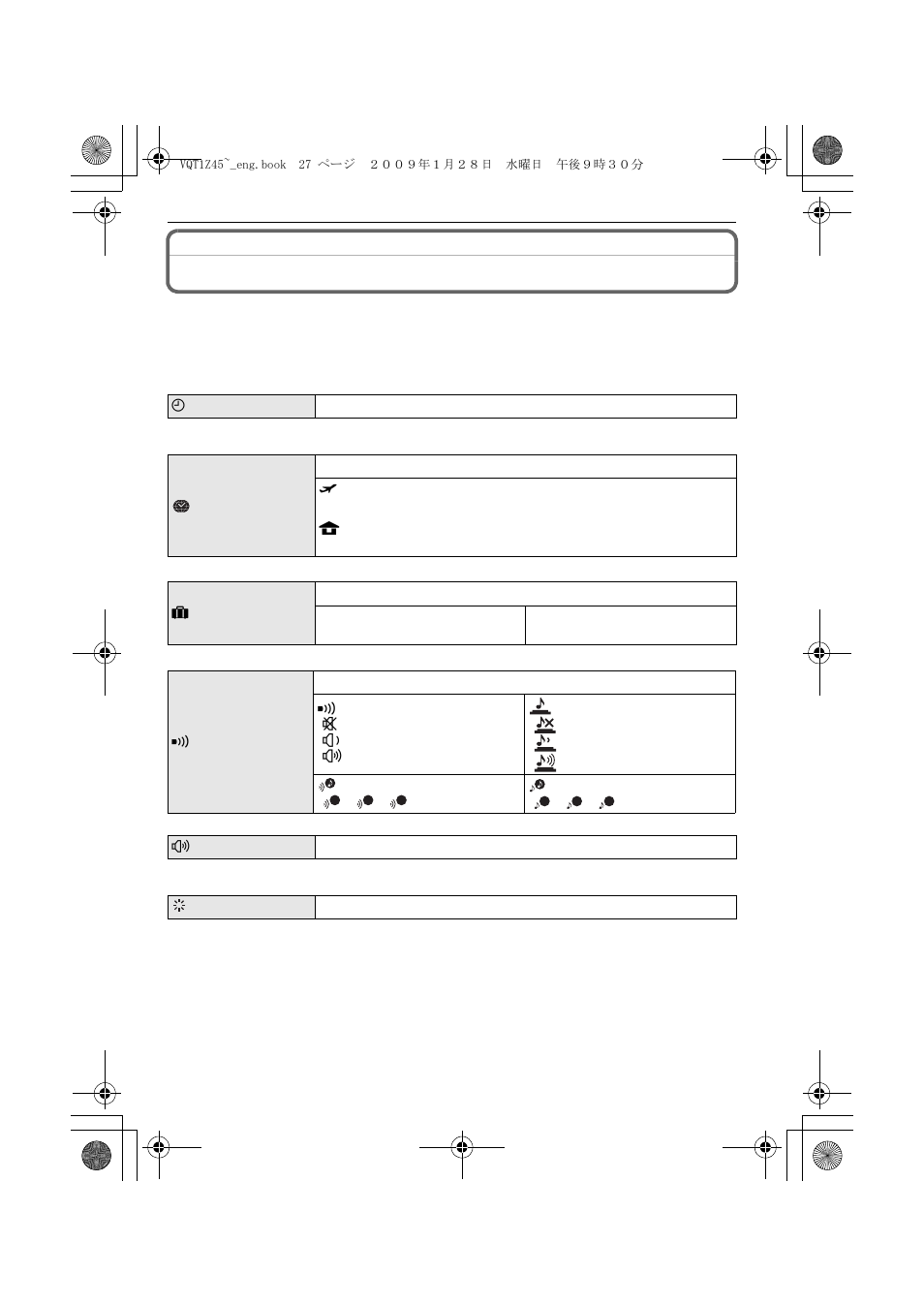 About the setup menu | Panasonic DMC-TS1 User Manual | Page 27 / 160