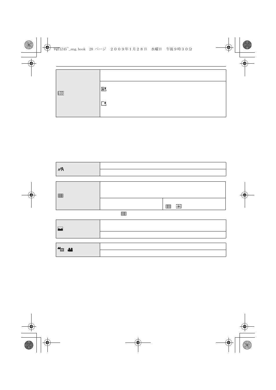 Panasonic DMC-TS1 User Manual | Page 28 / 160