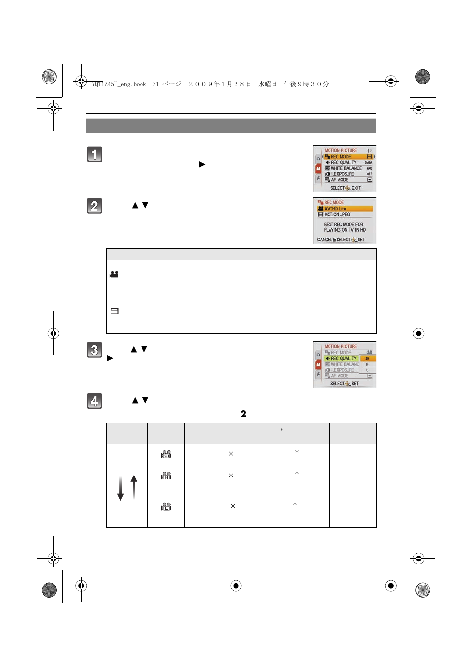 Panasonic DMC-TS1 User Manual | Page 71 / 160