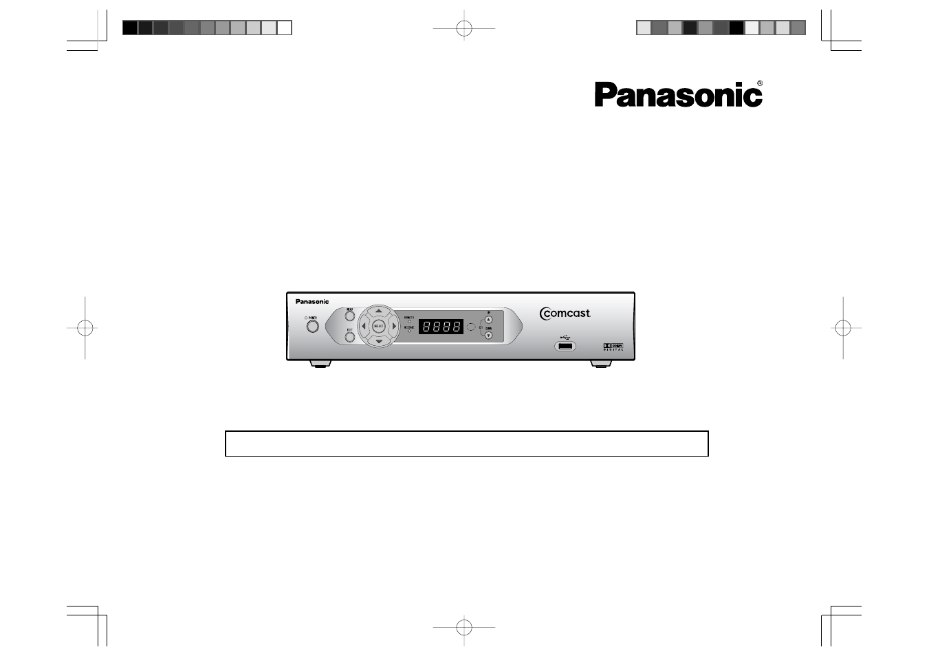 Panasonic TZ-PCD3000 User Manual | 8 pages
