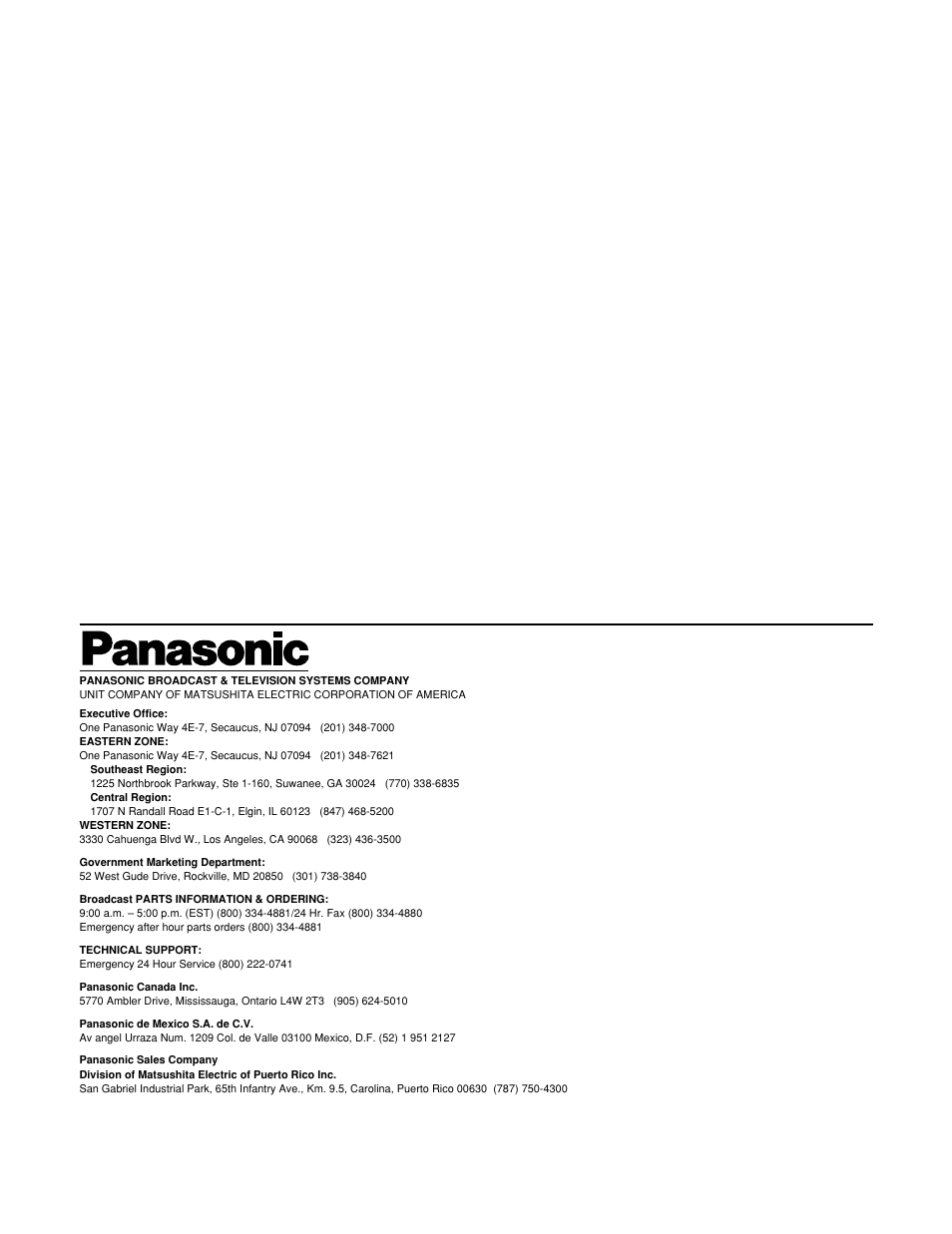 Panasonic AWCB400N User Manual | Page 24 / 24