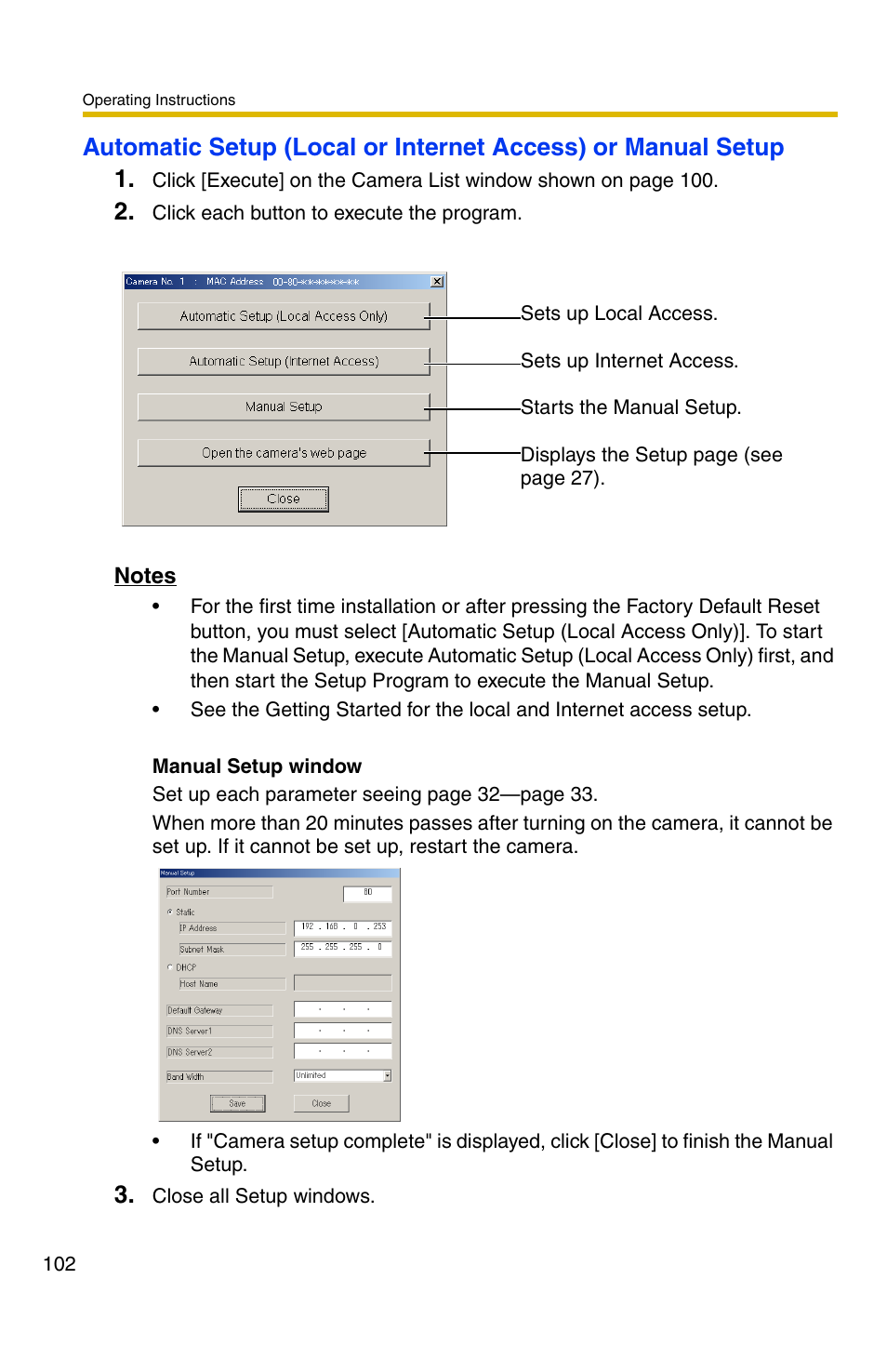 Panasonic BL-C30A User Manual | Page 102 / 114