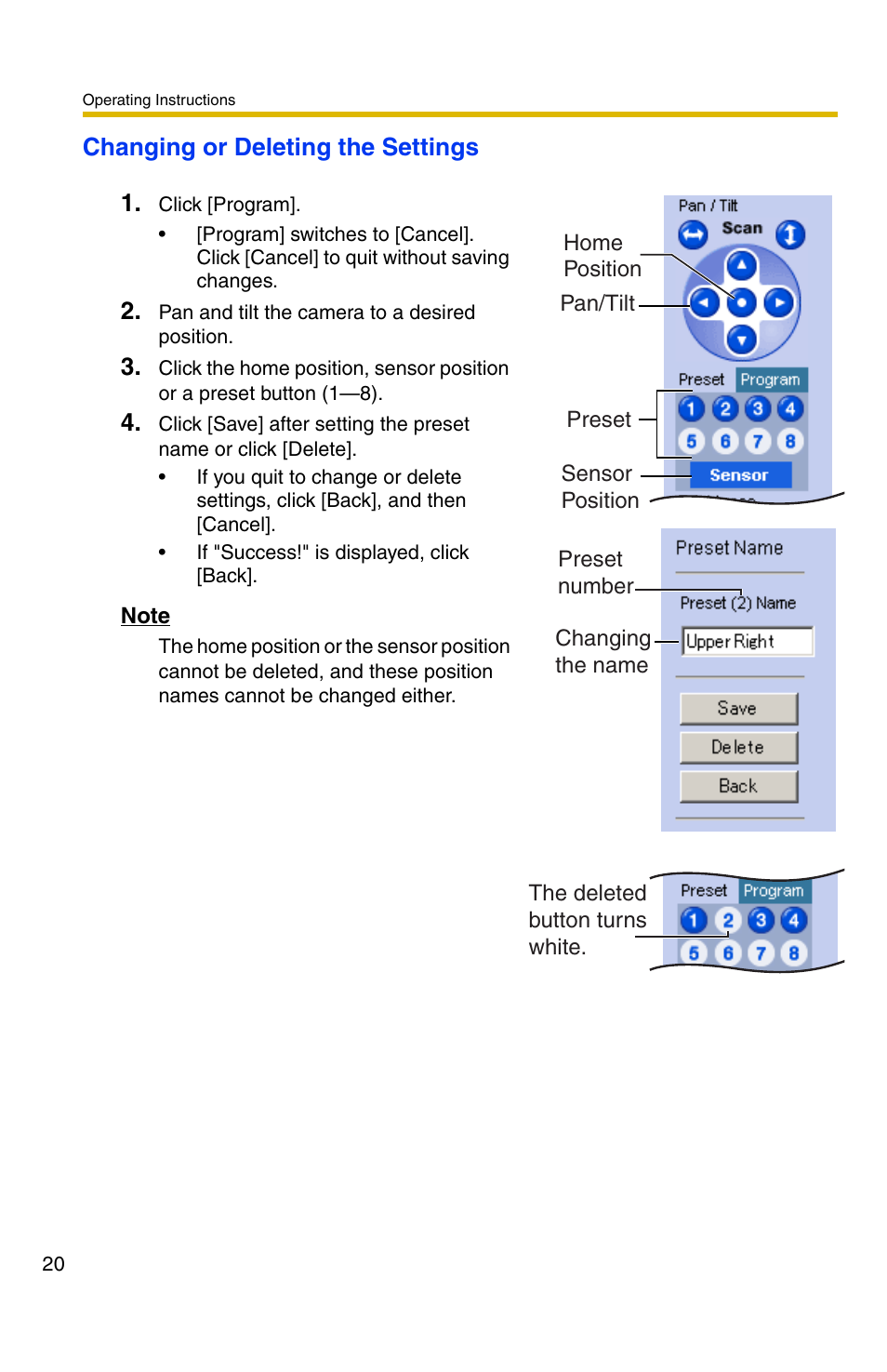 Panasonic BL-C30A User Manual | Page 20 / 114