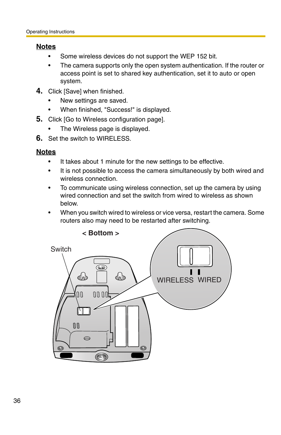 Panasonic BL-C30A User Manual | Page 36 / 114