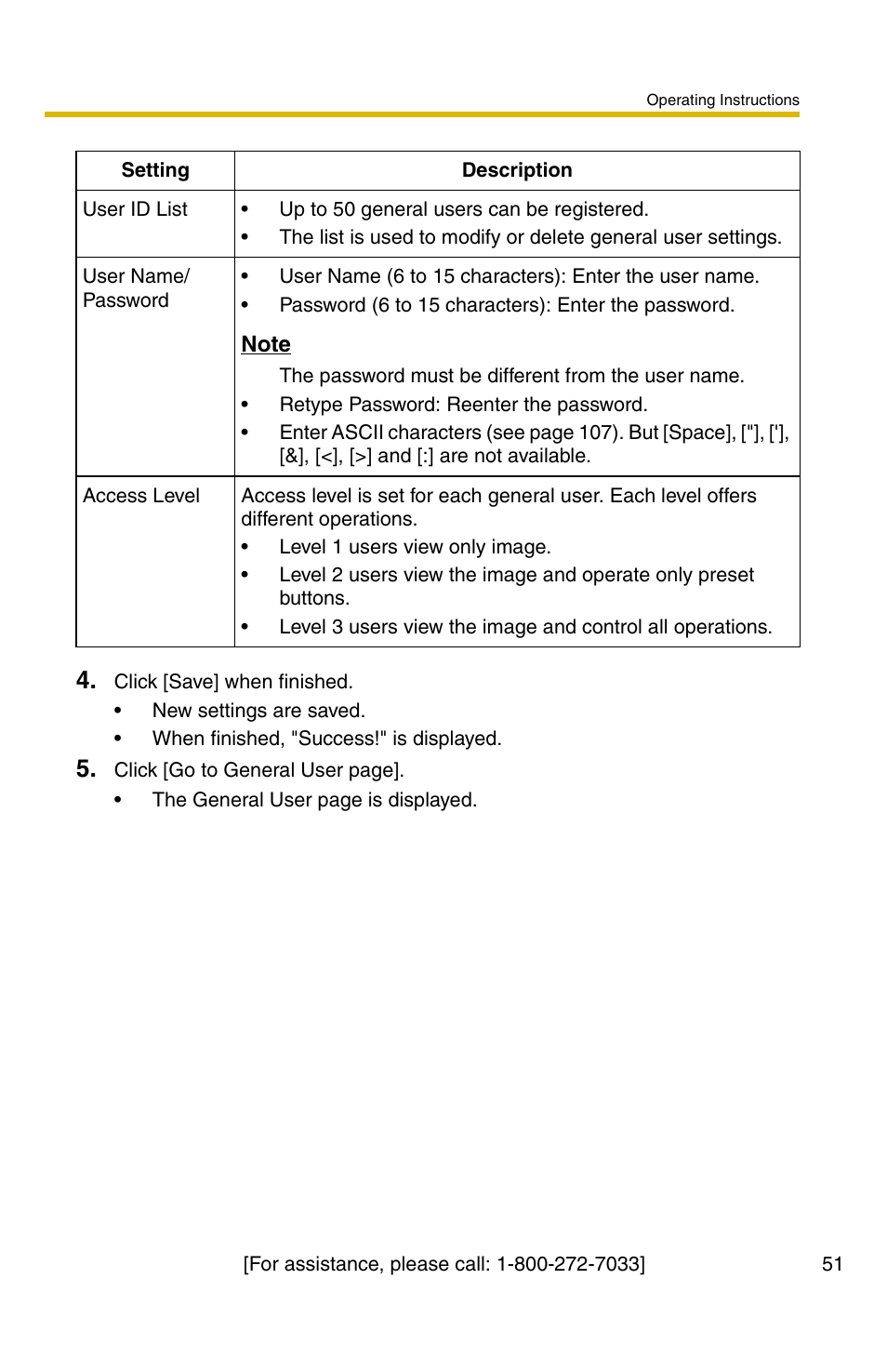 Panasonic BL-C30A User Manual | Page 51 / 114