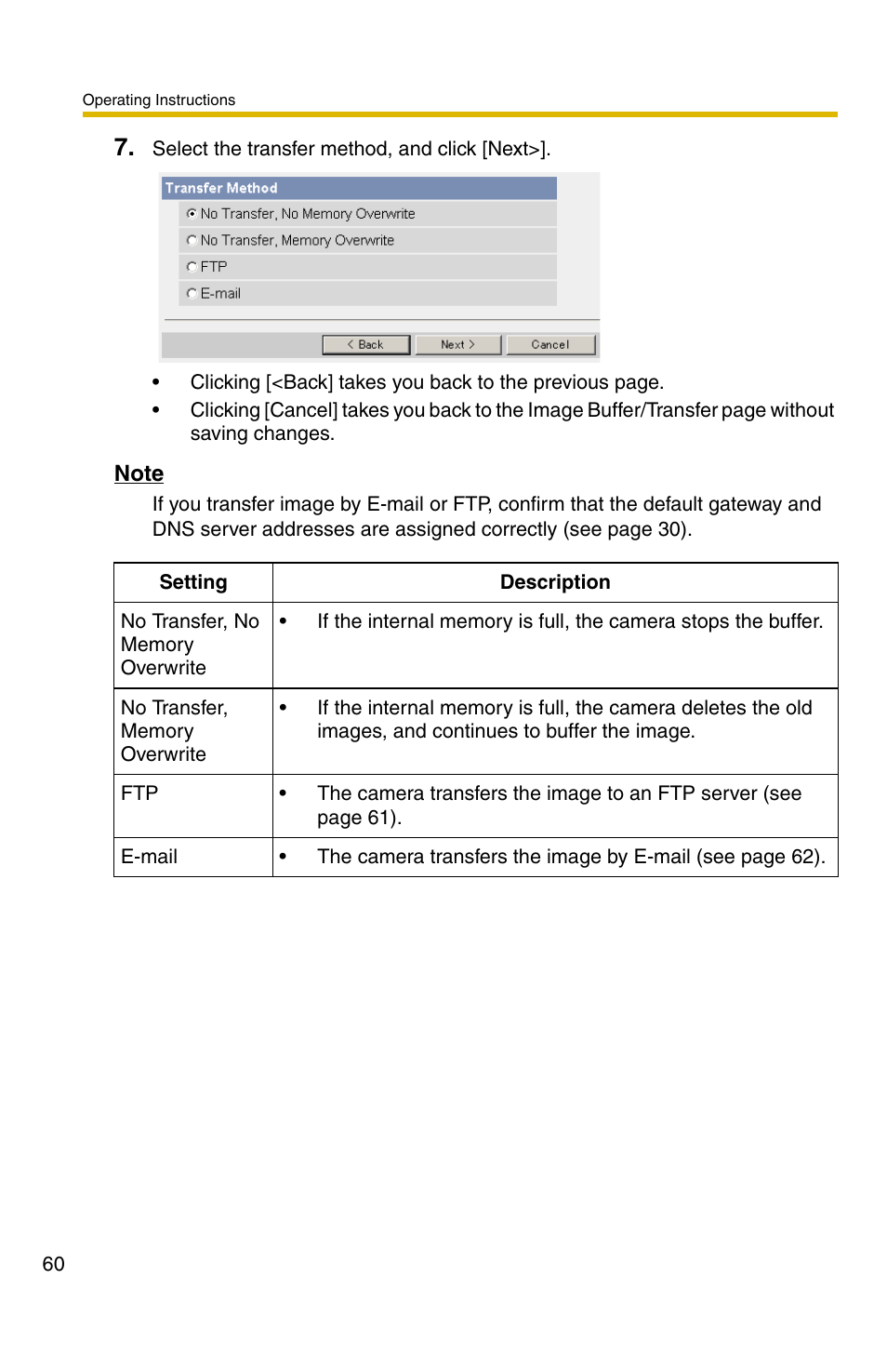 Panasonic BL-C30A User Manual | Page 60 / 114