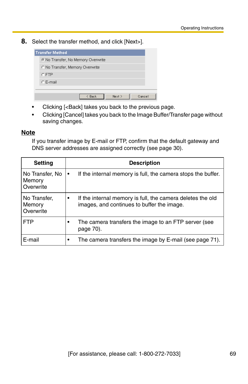 Panasonic BL-C30A User Manual | Page 69 / 114
