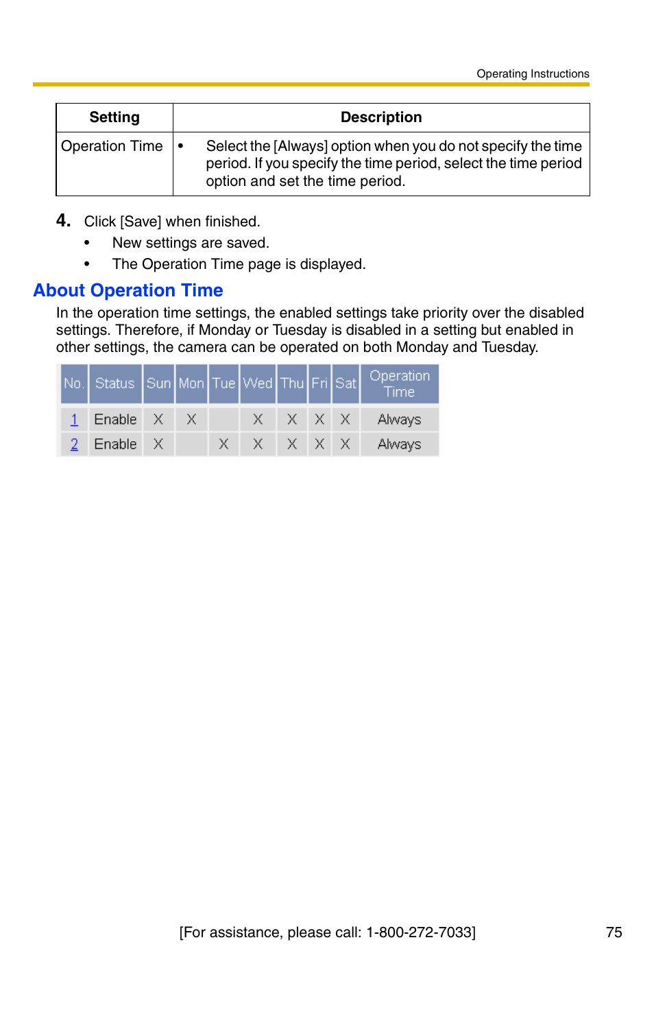 About operation time | Panasonic BL-C30A User Manual | Page 75 / 114