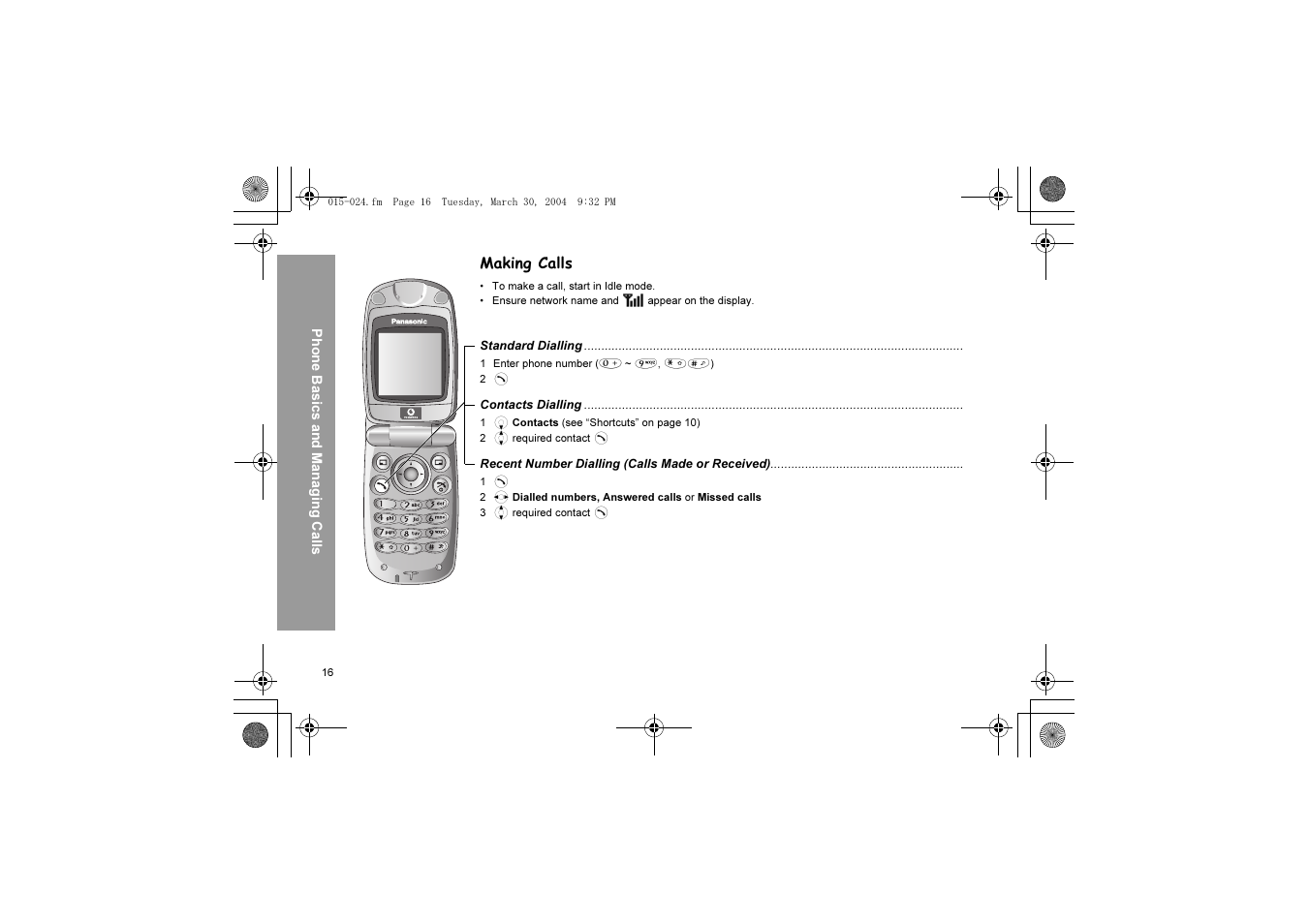 Panasonic X60 User Manual | Page 18 / 140