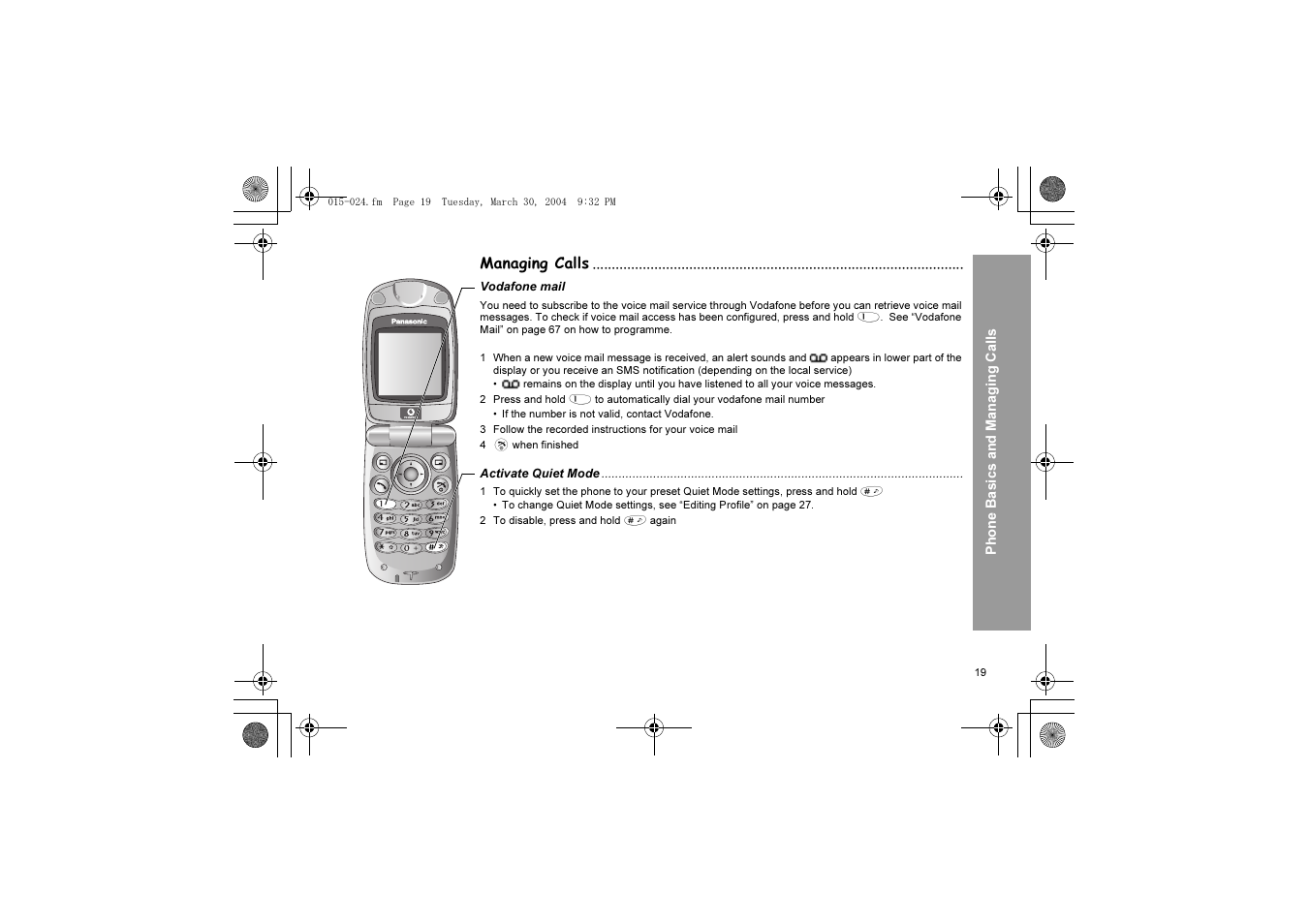 Panasonic X60 User Manual | Page 21 / 140