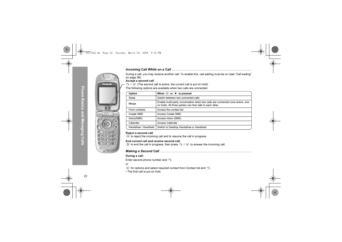 Panasonic X60 User Manual | Page 24 / 140