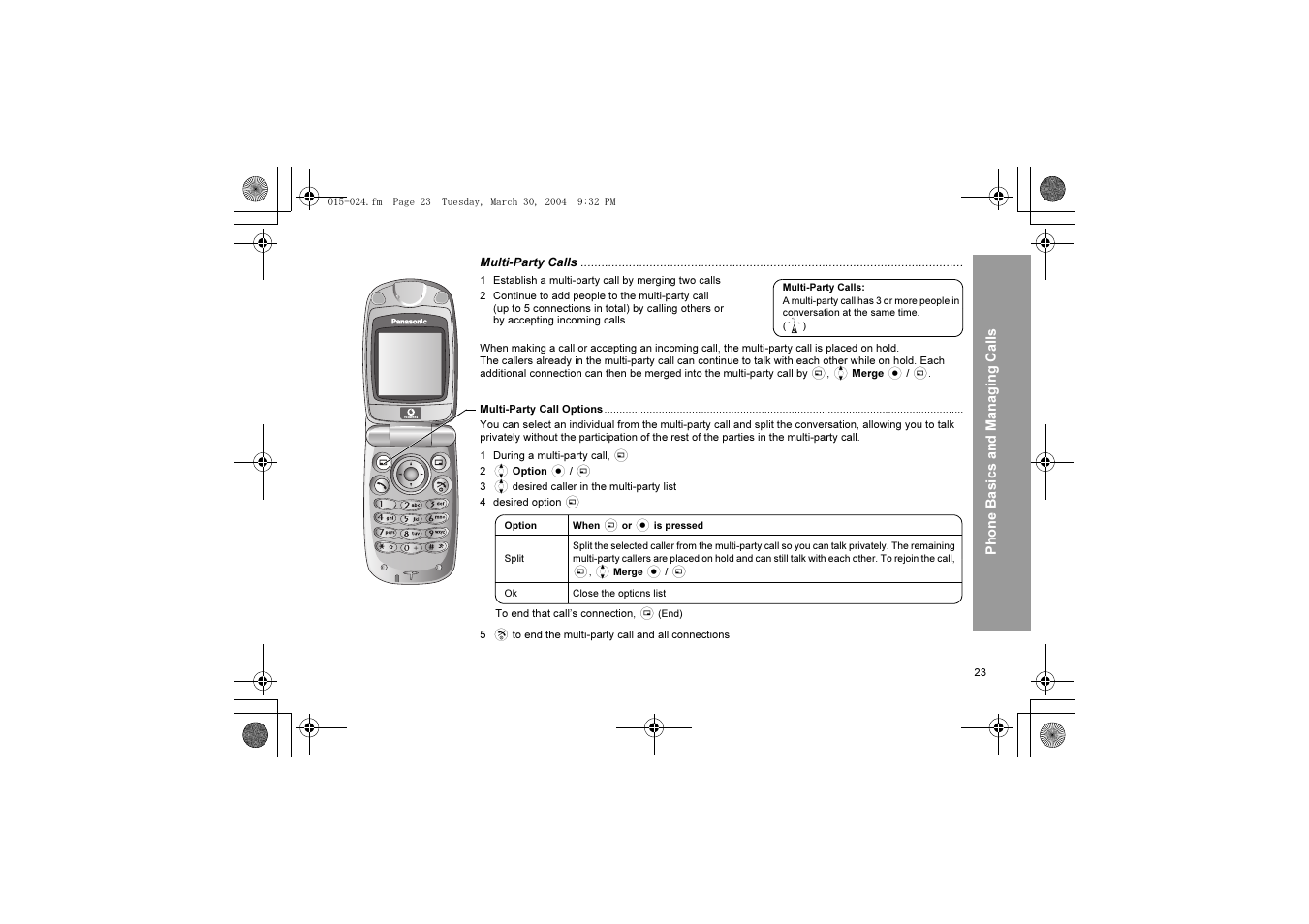 Panasonic X60 User Manual | Page 25 / 140