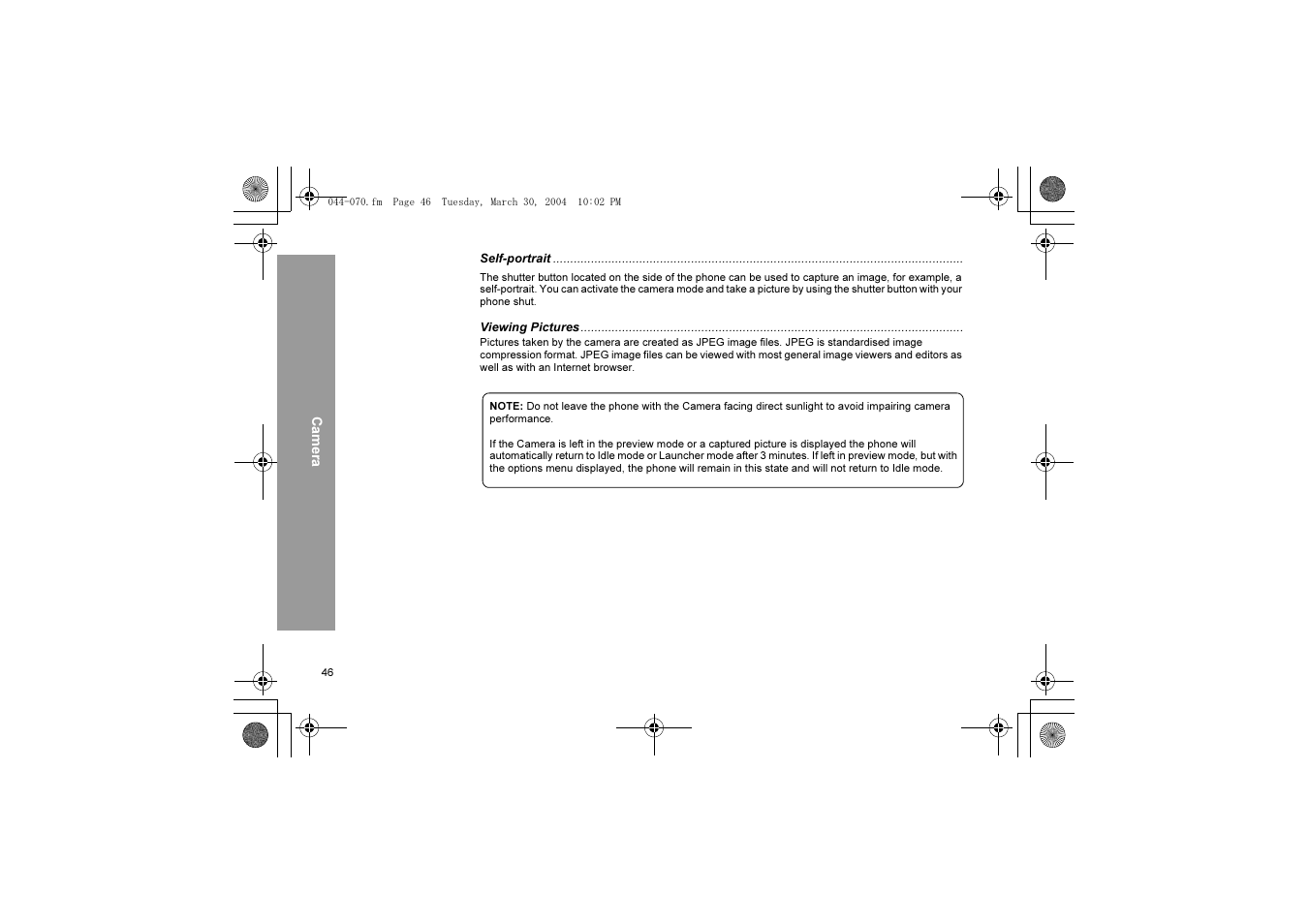 Panasonic X60 User Manual | Page 48 / 140