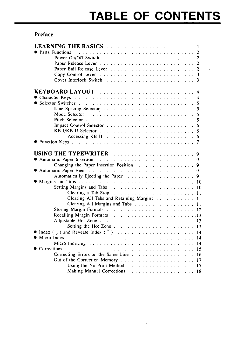 Panasonic KX-E2000 User Manual | Page 5 / 63
