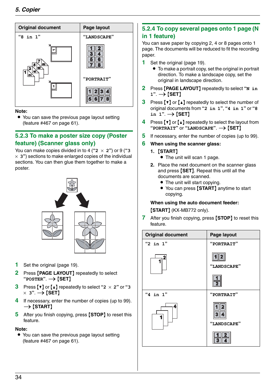 Panasonic KX-MB772CX User Manual | Page 34 / 88