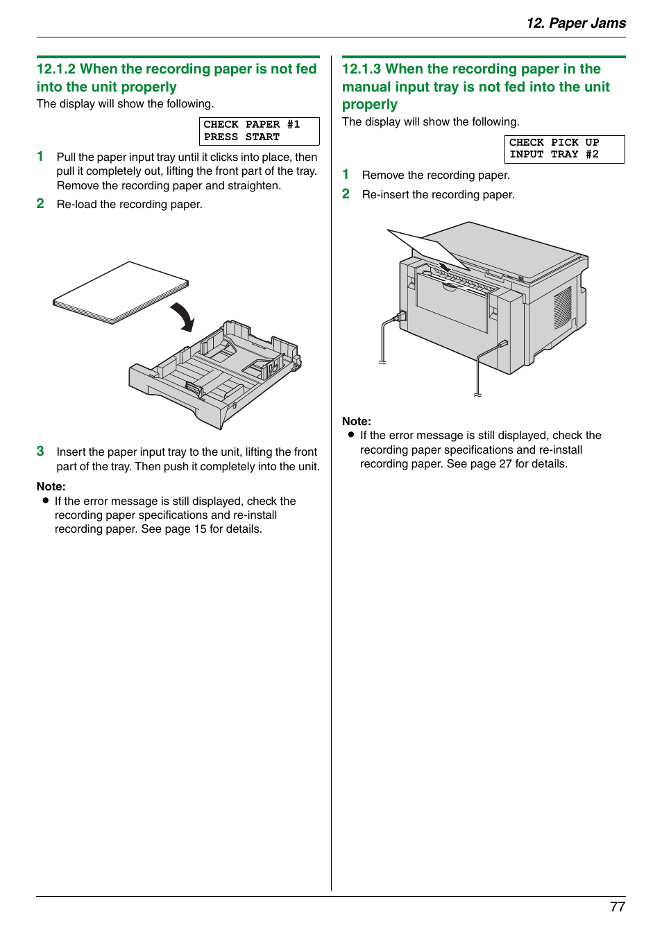 Panasonic KX-MB772CX User Manual | Page 77 / 88