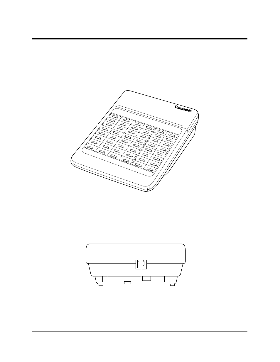 1 configuration, Location of controls | Panasonic KX-TA624 User Manual | Page 191 / 214