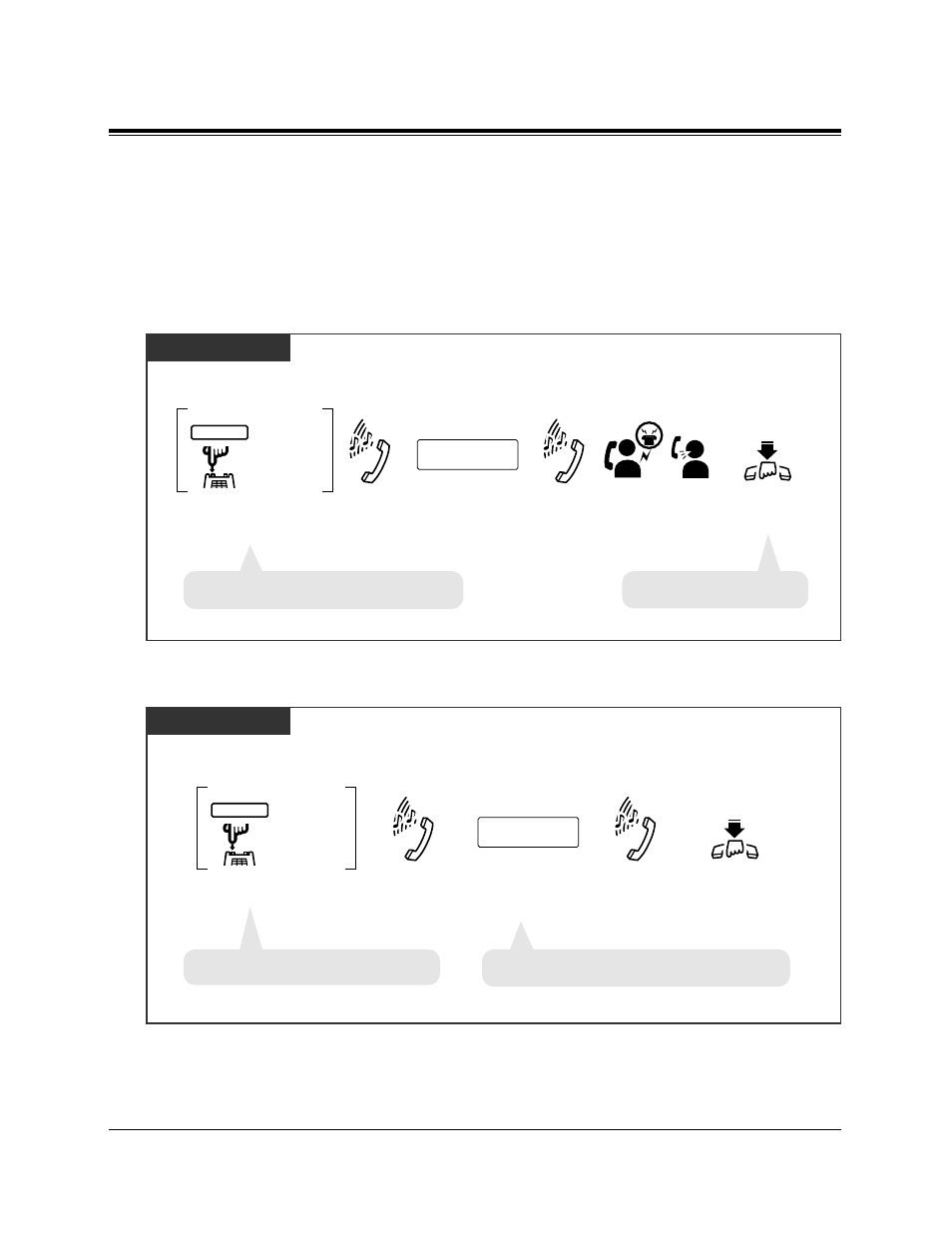 2 telephone features, Call transfer — to extension | Panasonic KX-TA624 User Manual | Page 93 / 214