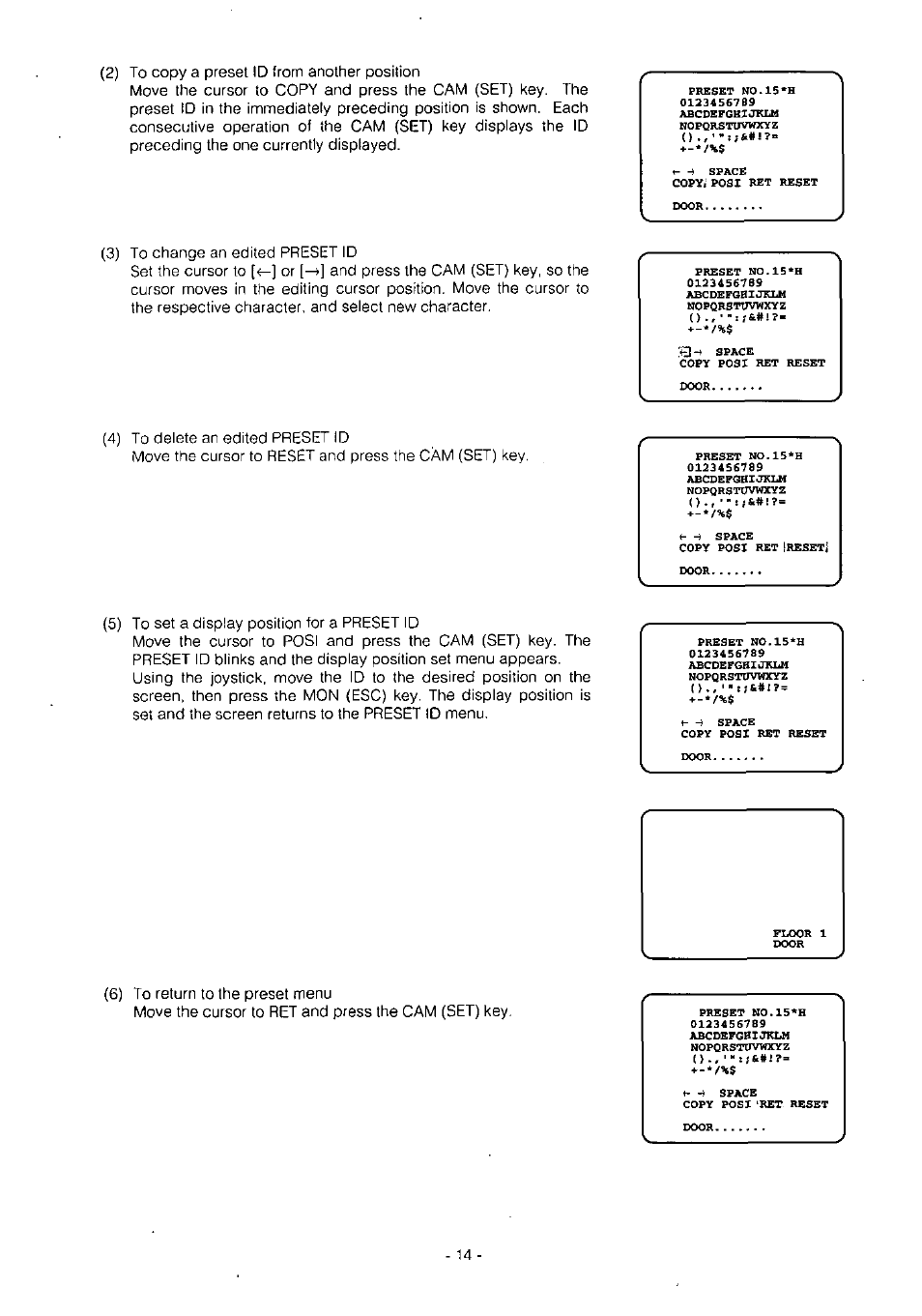 Panasonic WV-BS504 User Manual | Page 16 / 40