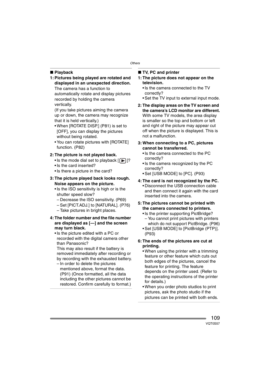 Panasonic DMC-FX9PP User Manual | Page 109 / 124