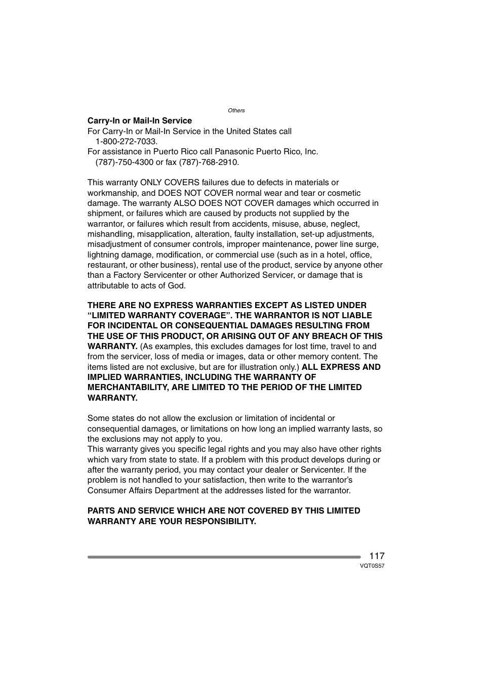 Panasonic DMC-FX9PP User Manual | Page 117 / 124